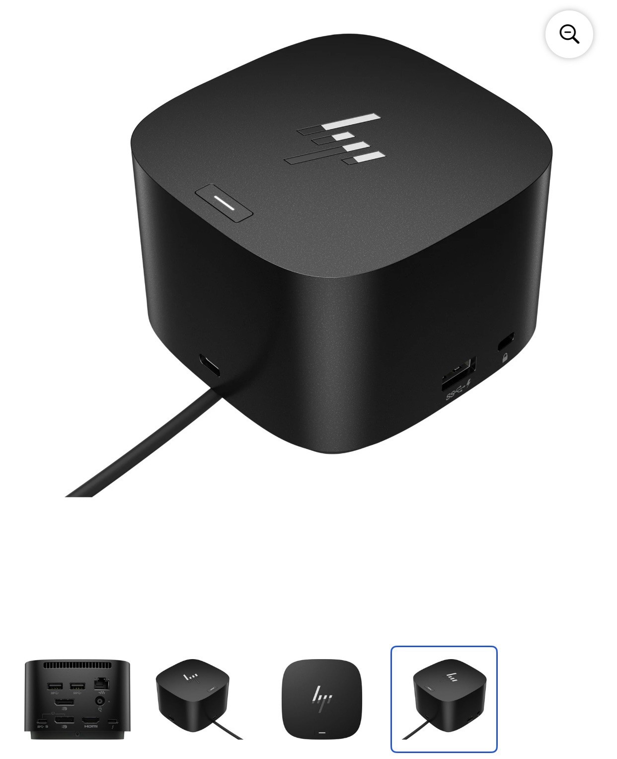 HP Thunderbolt Dock 120W G4 Docking Station - Black - 100% BRAND NEW (Open Box)