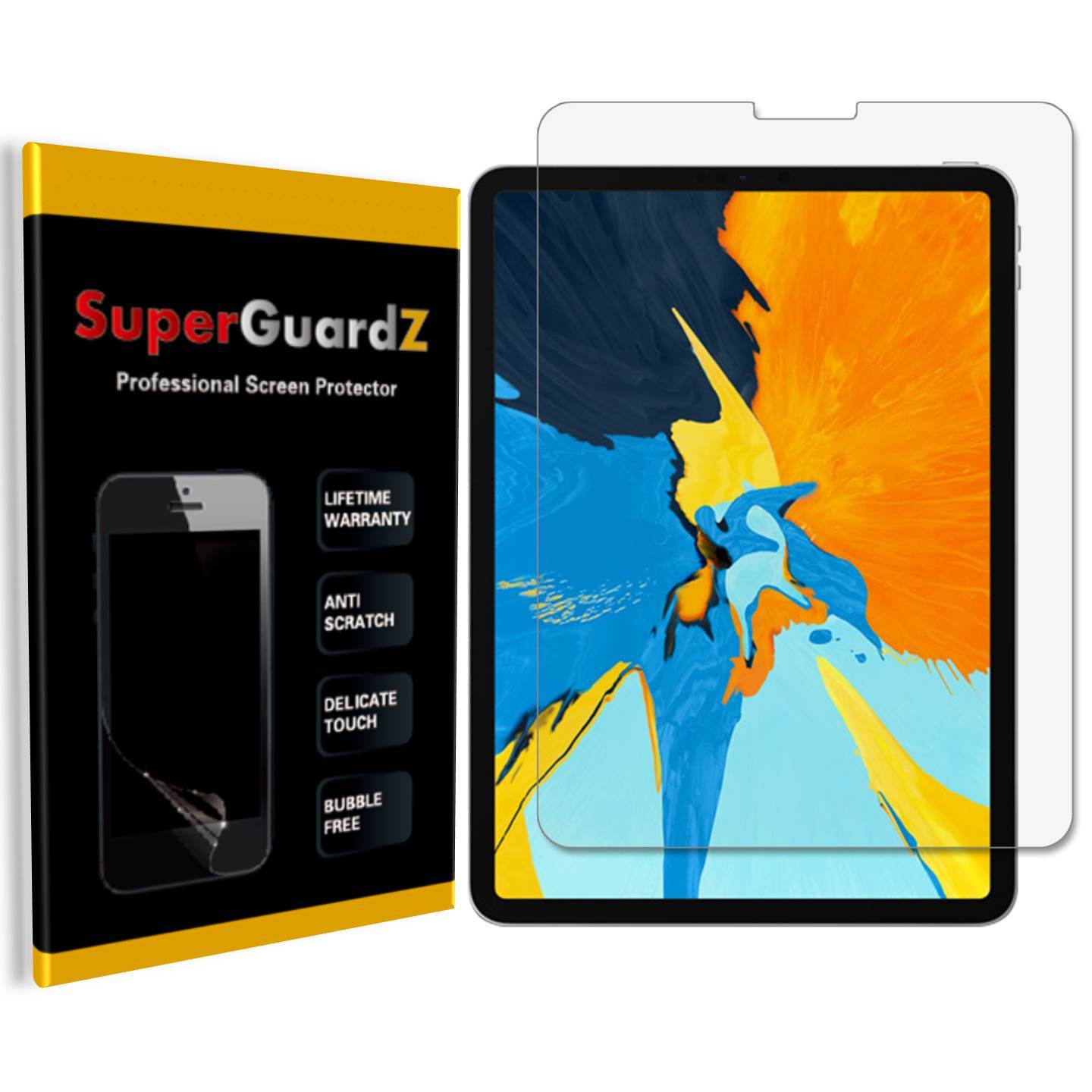 3X SuperGuardZ® Clear Screen Protector Guard For iPad Pro 12.9 (6th Gen, 2022)