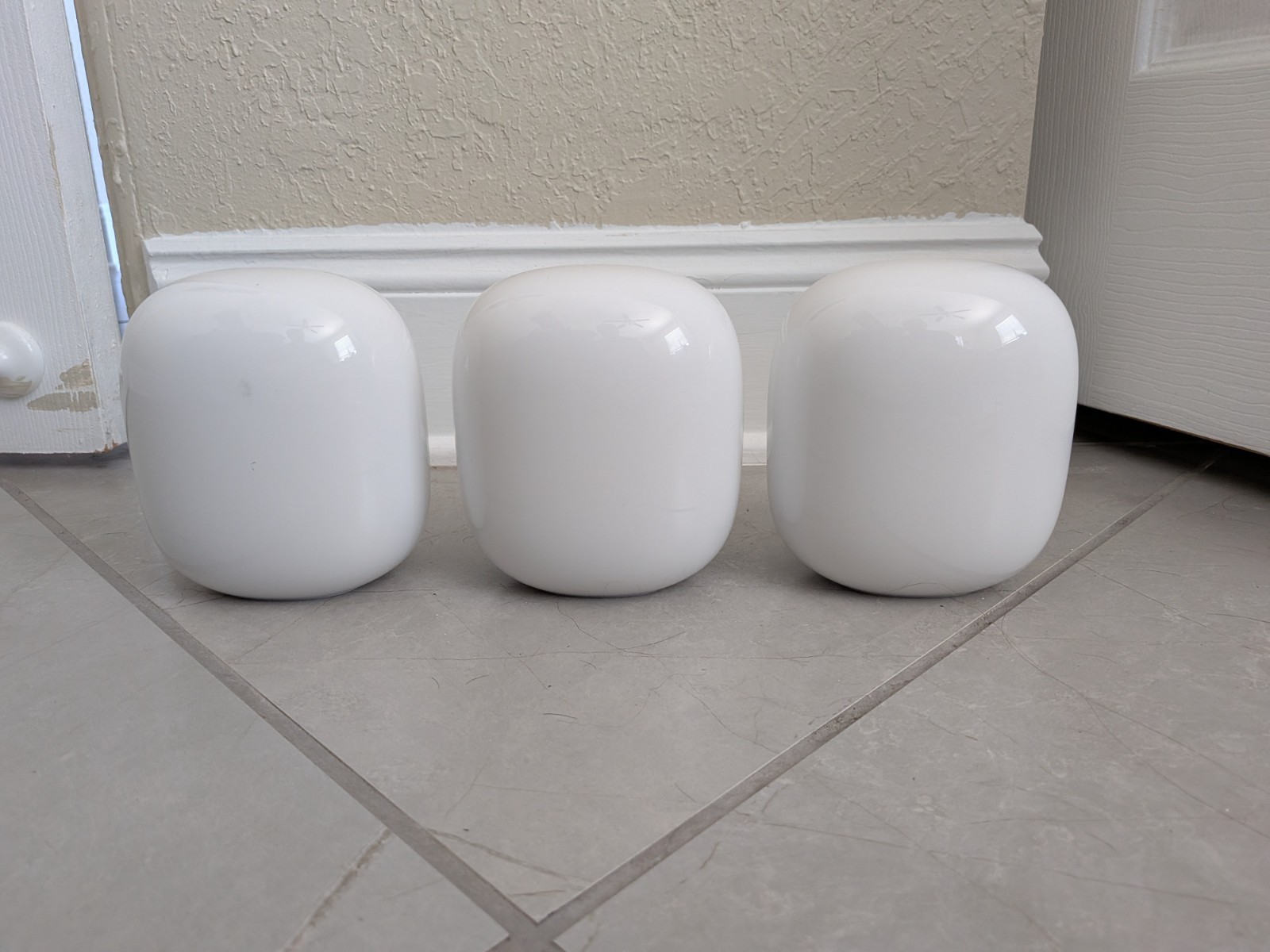 Google Nest Wifi Pro 6E Whole Home Mesh Router - Pack of 3