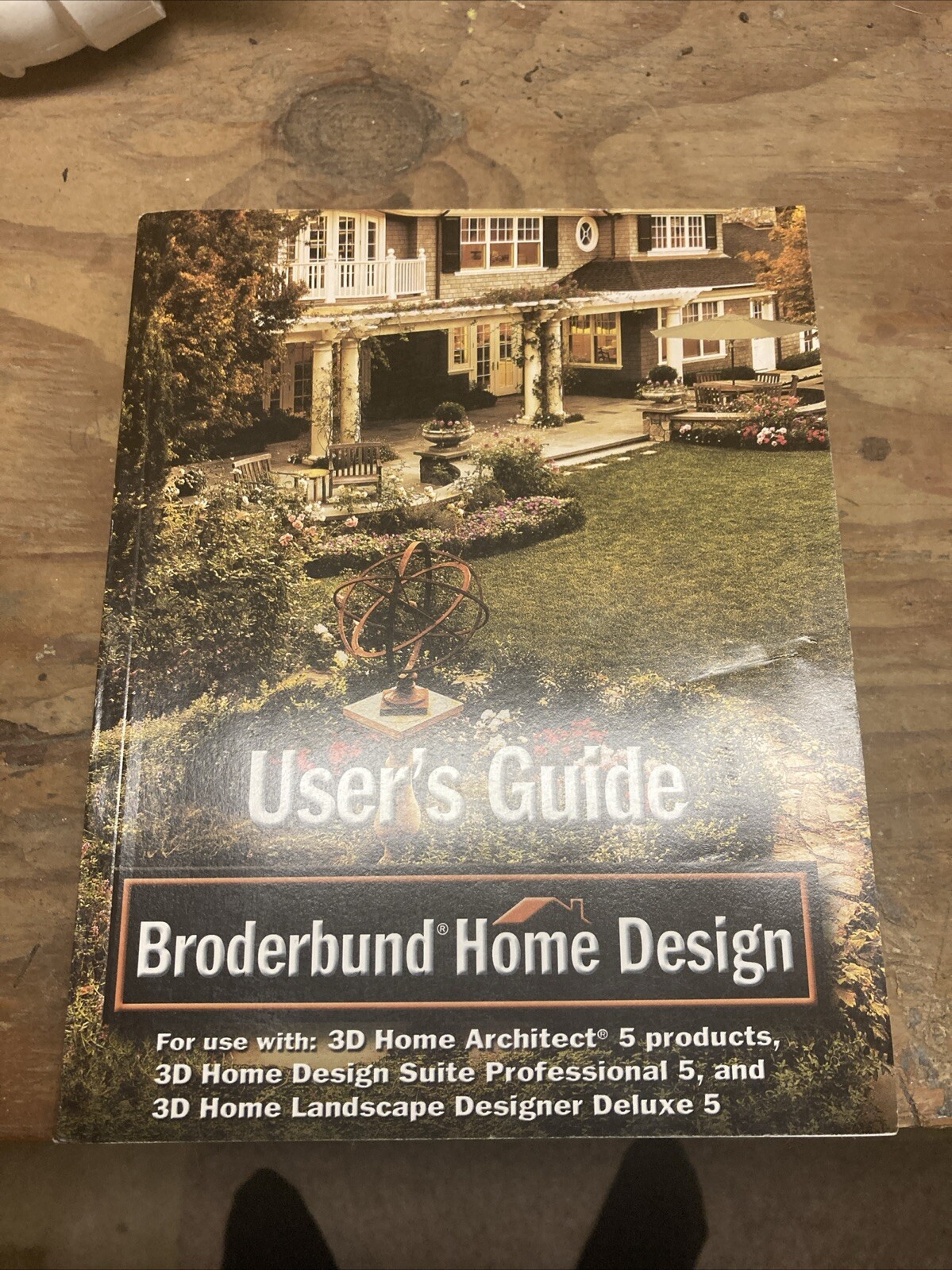 Broderbund 3D Home Design 5 User's Guide Instruction Manual Book