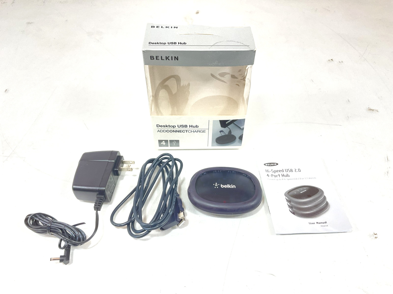 Belkin Hi-Speed USB 2.0 4-Port Hub - F5U234V1