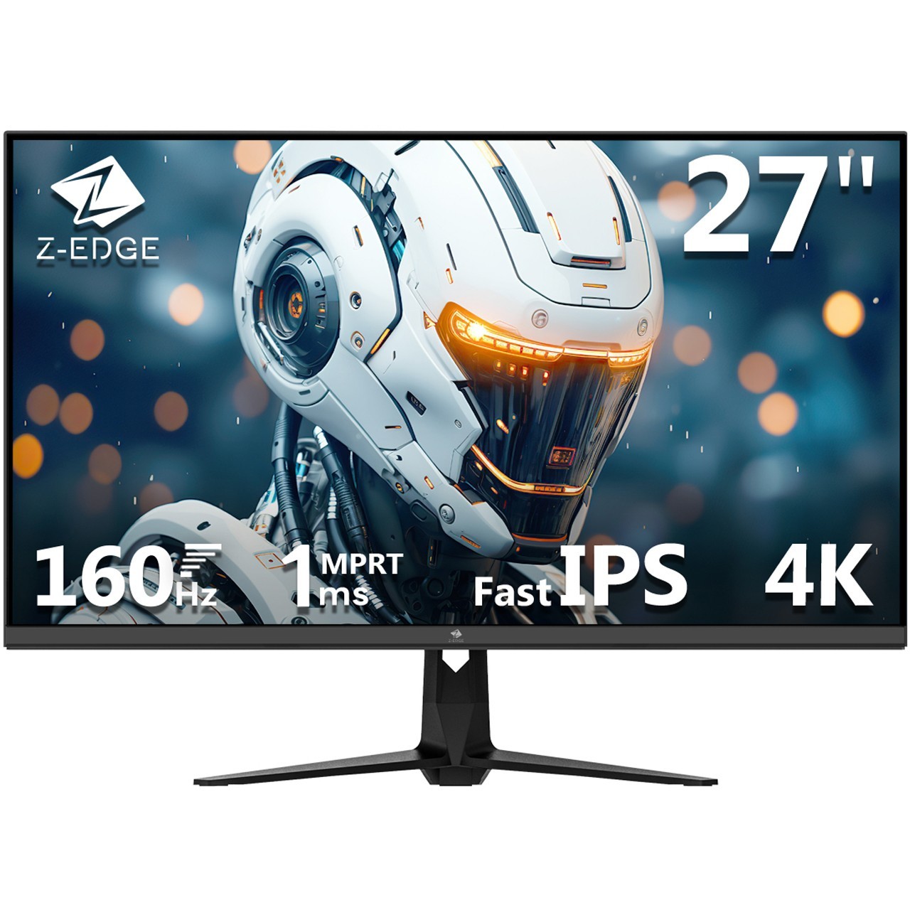 Z-EDGE 27" 4K 3840X2160 160Hz 1ms Fast IPS Gaming Monitor, HDMI2.0 x2， DP1.4  x2