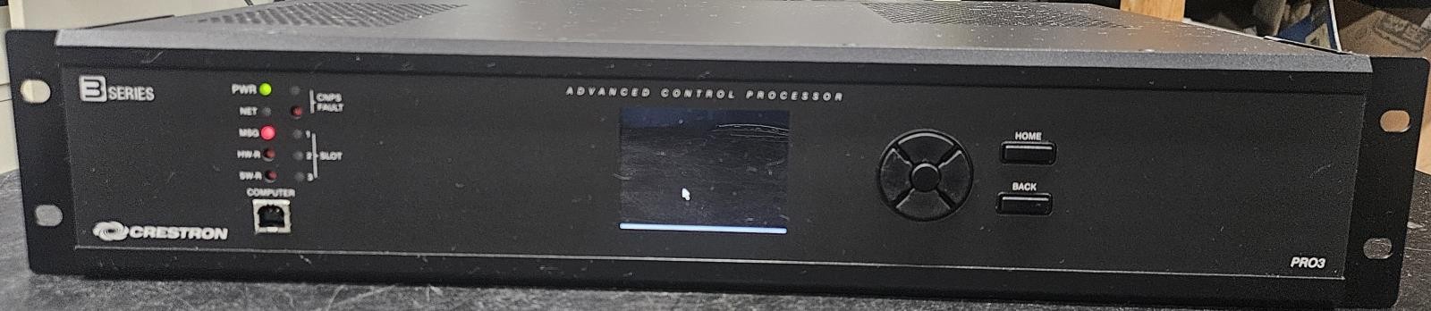 Crestron PRO3 3-Series Control System Processor 6504880