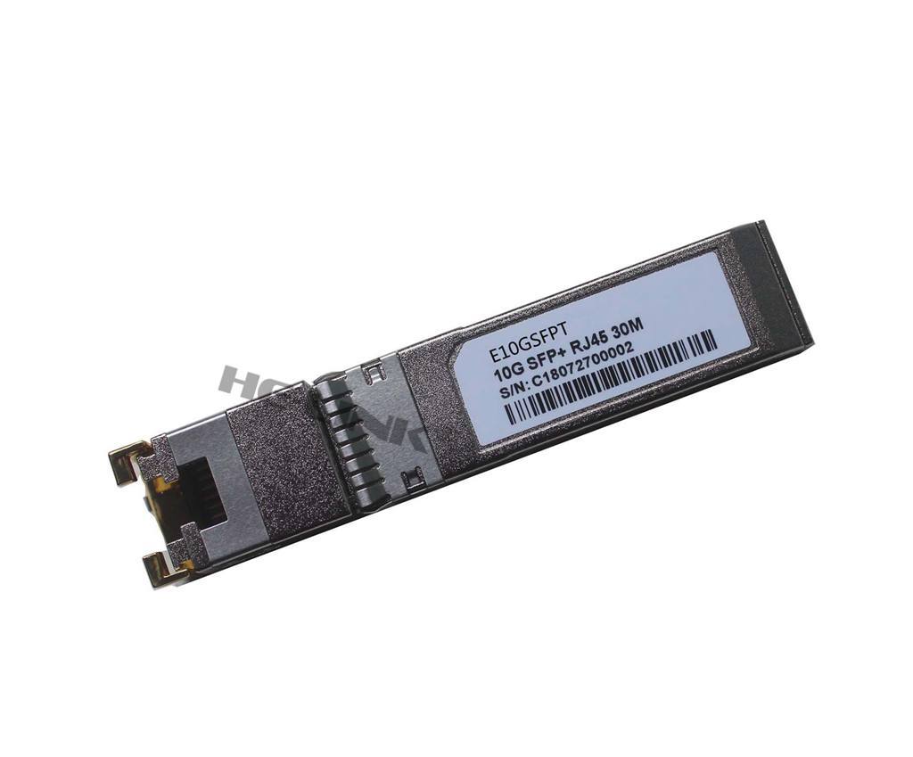 E10GSFPT INTEL Compatible 10GBASE-T SFP+ RJ45 30m Transceiver
