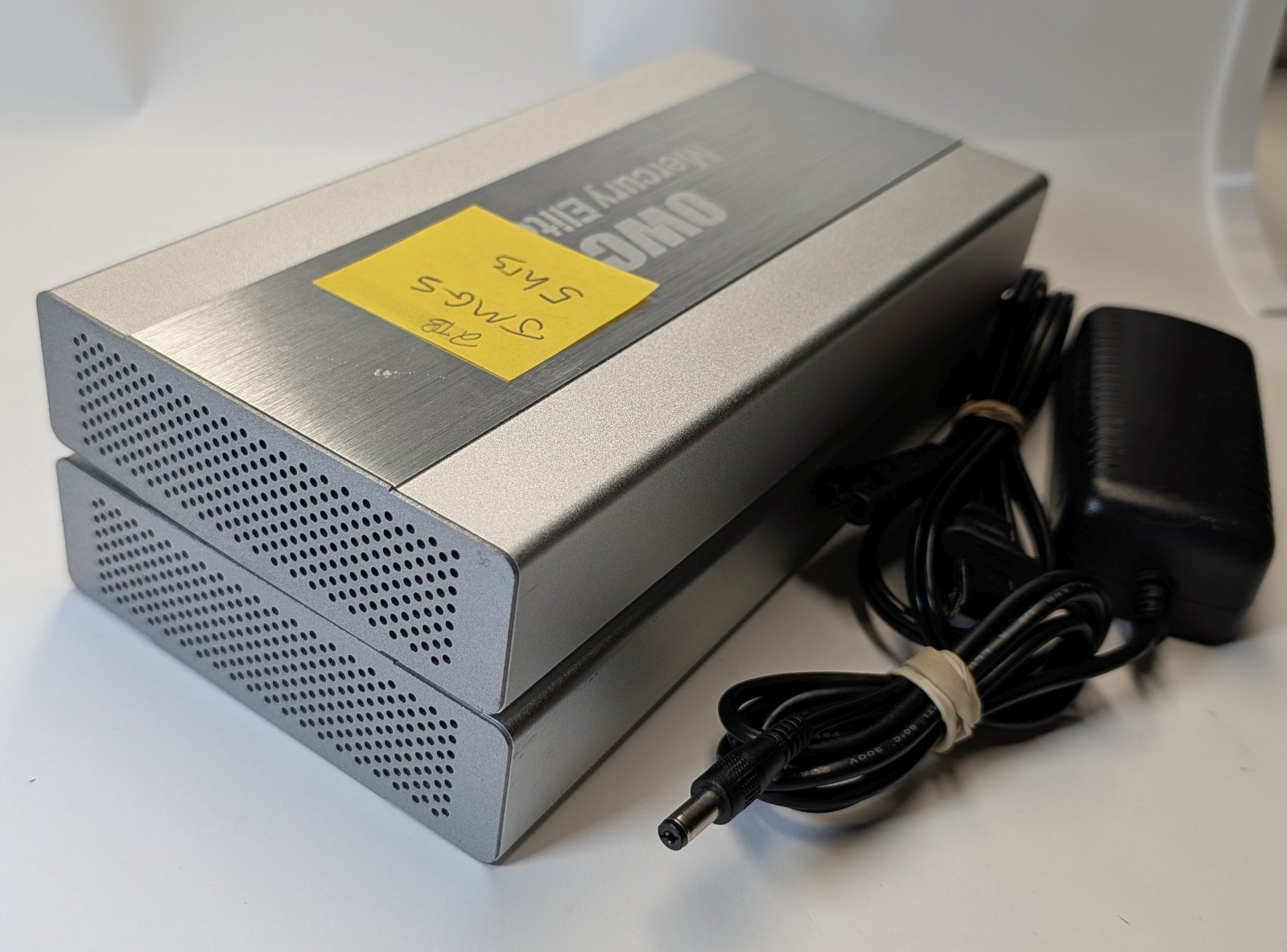 (2) Used OWC Mercury Elite Pro USB3/eSATA/Firewire 2TB External Hard Drives