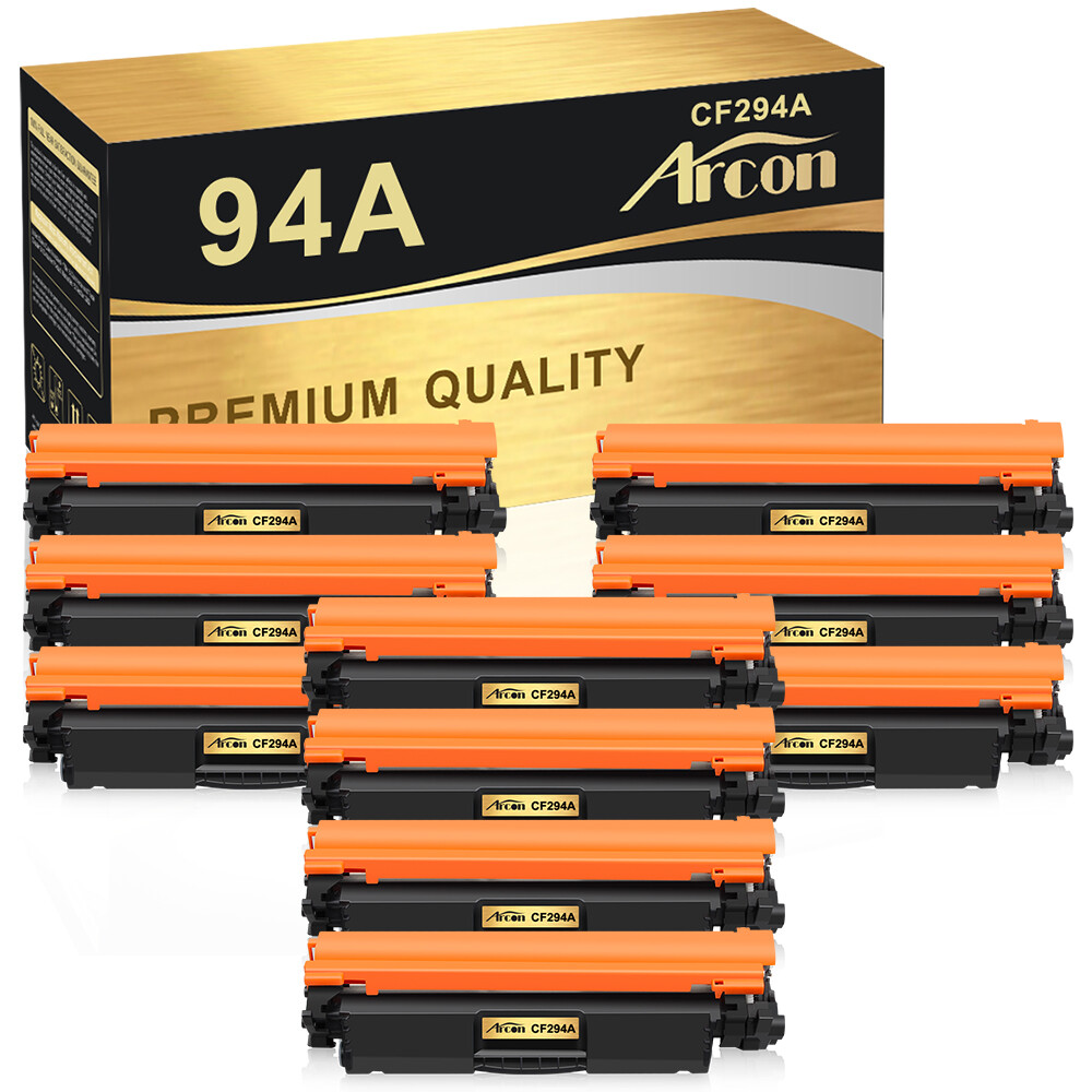 10PK CF294A 94A Toner Compatible With HP LaserJet Pro MFP M118dw M148dw M149fdw