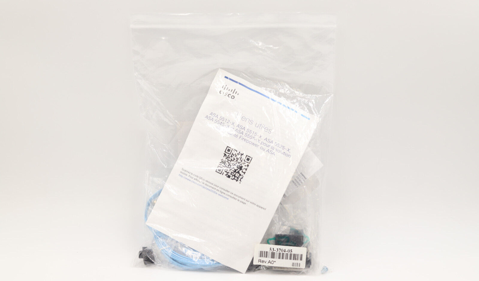 Cisco ASA 5500 Series Router Utility Kit Cisco P/N: 53-3704-05 Brand New