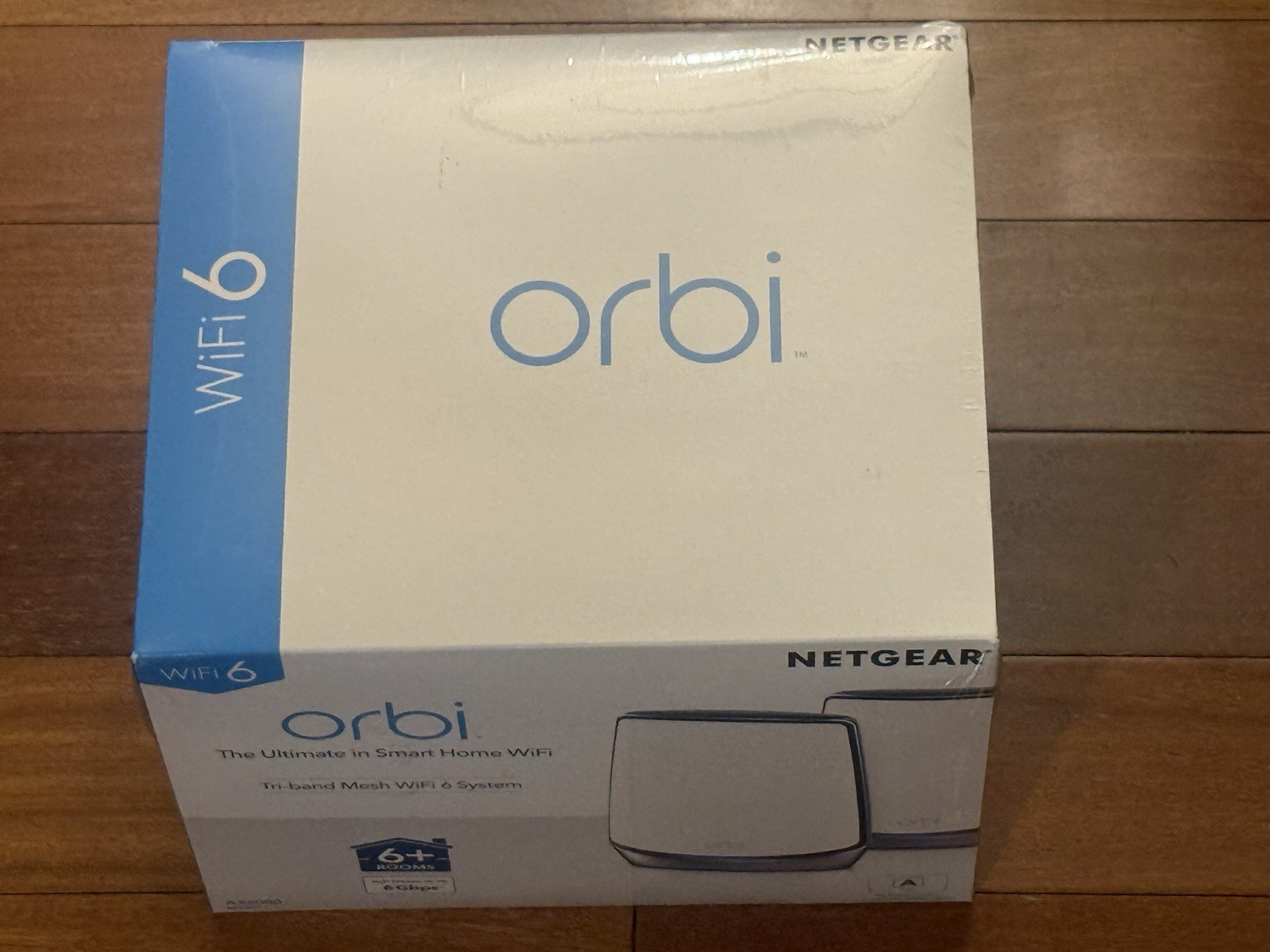 NETGEAR Orbi RBK852 AX6000 Tri-Band WiFi 6 Mesh Router + Satellite NEW SEALED