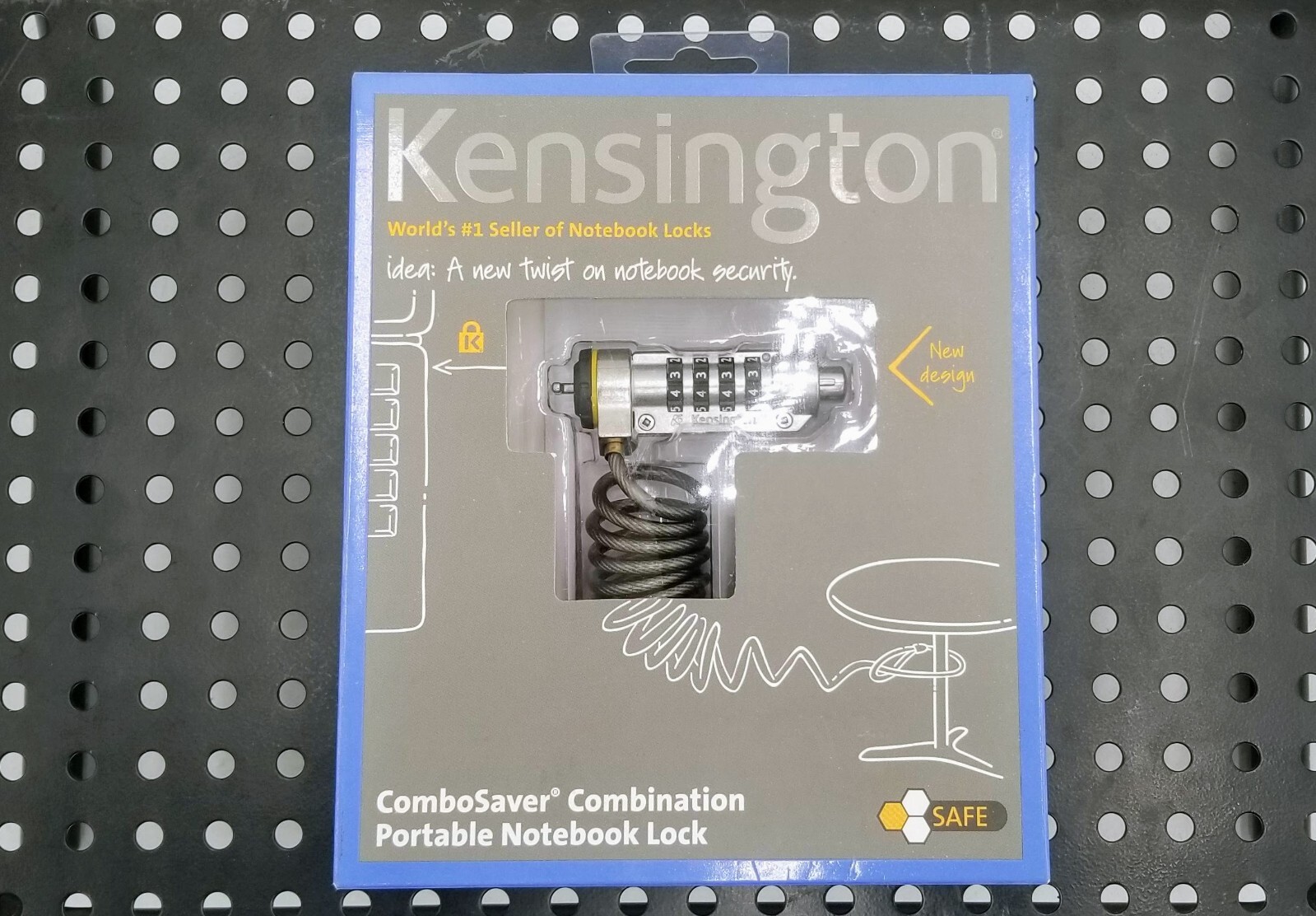 LOT OF 7 Kensington K64560US ComboSaver Combination Portable Notebook Lock