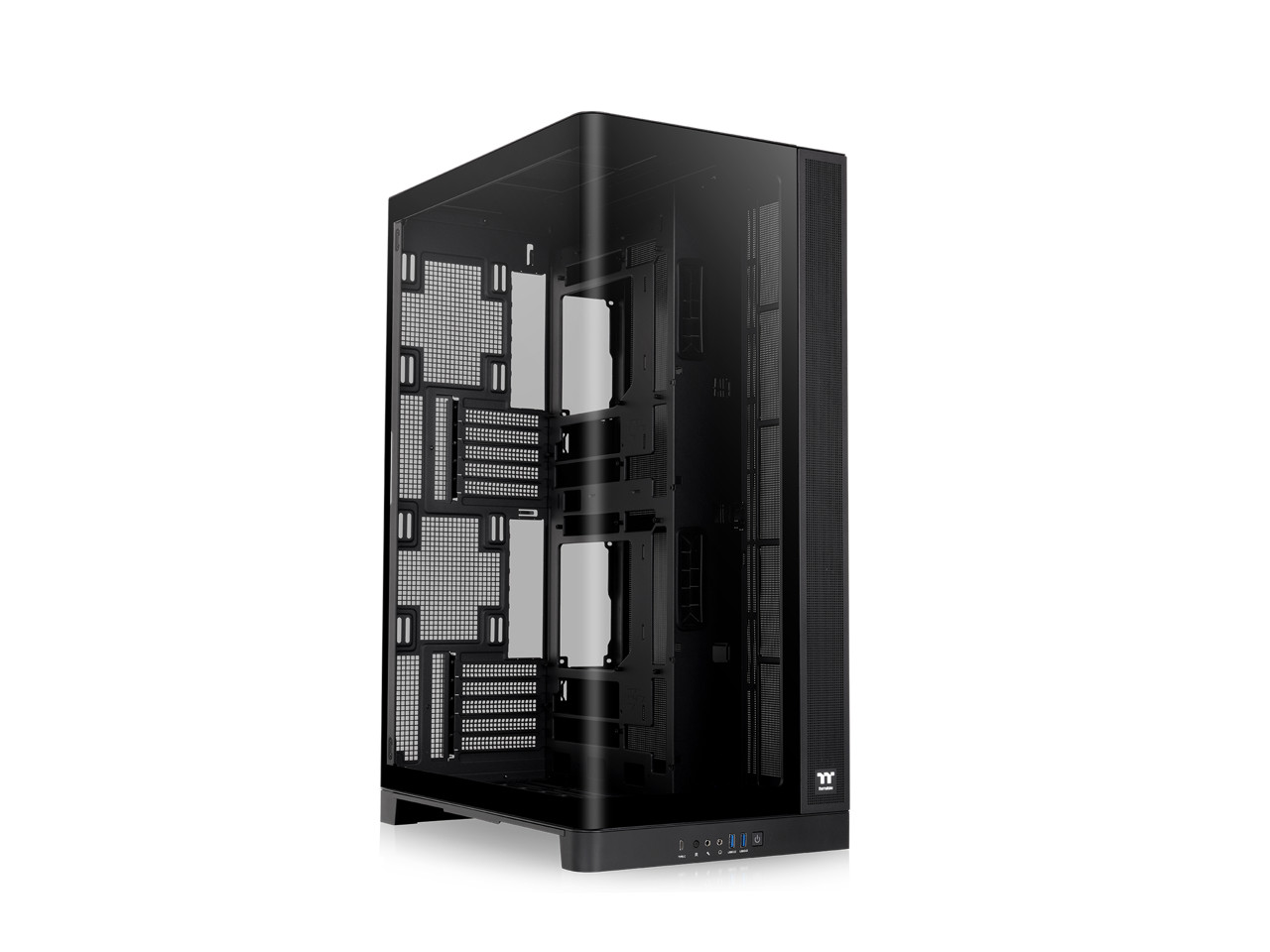 Thermaltake CAPO X; Dual System Chassis;  mATX/mITX; 4mm Curved TG; mATX Hidden