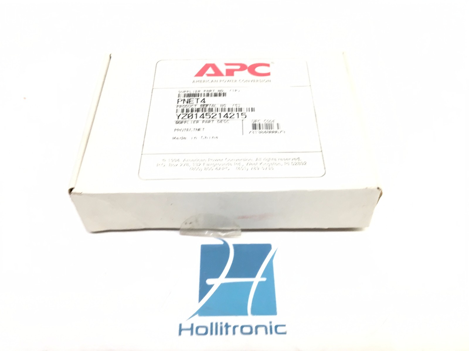APC PNET4 Surge Protector *USED*