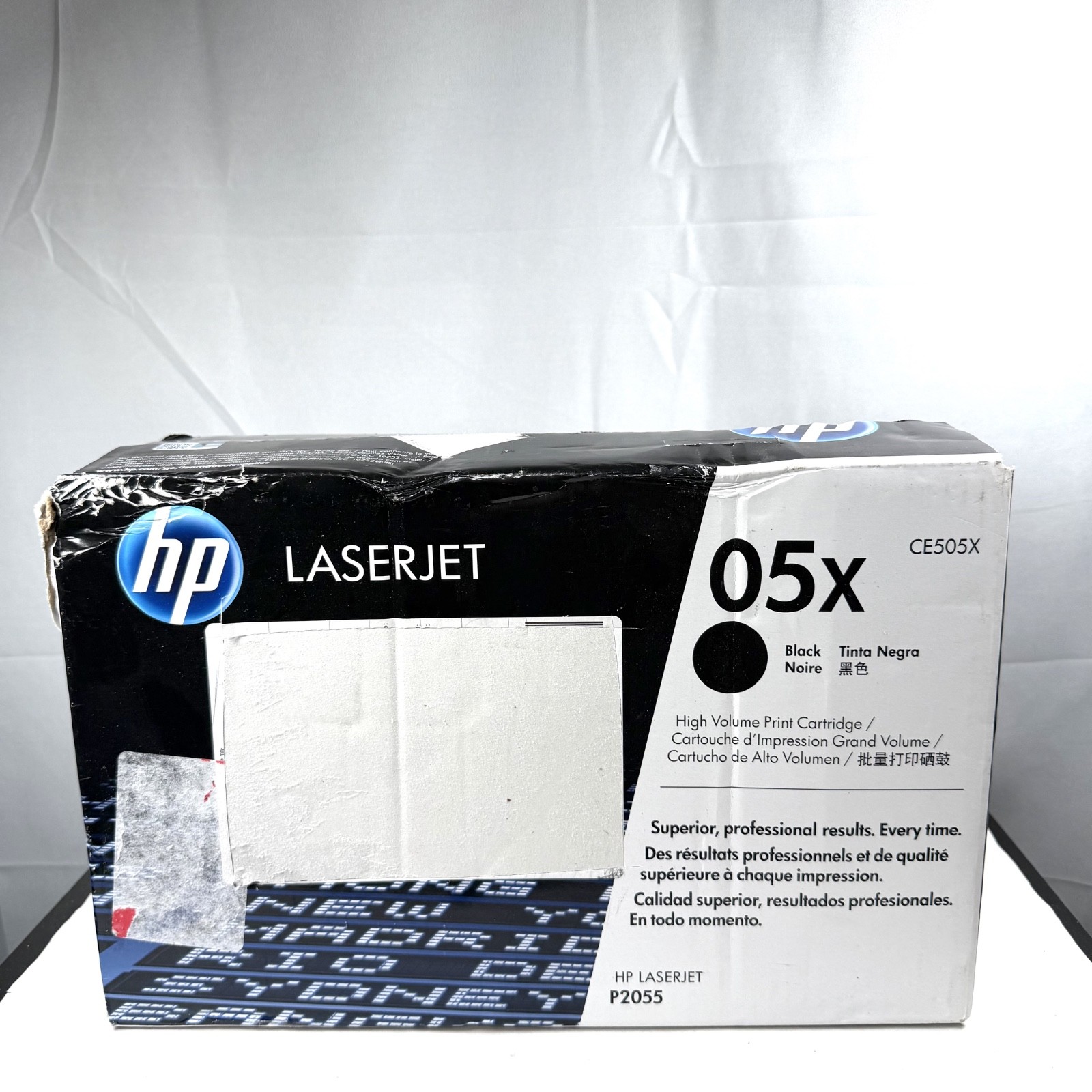 HP LaserJet 05X CE505X Black High Yield Toner Cartridge for P2055 Laser / New
