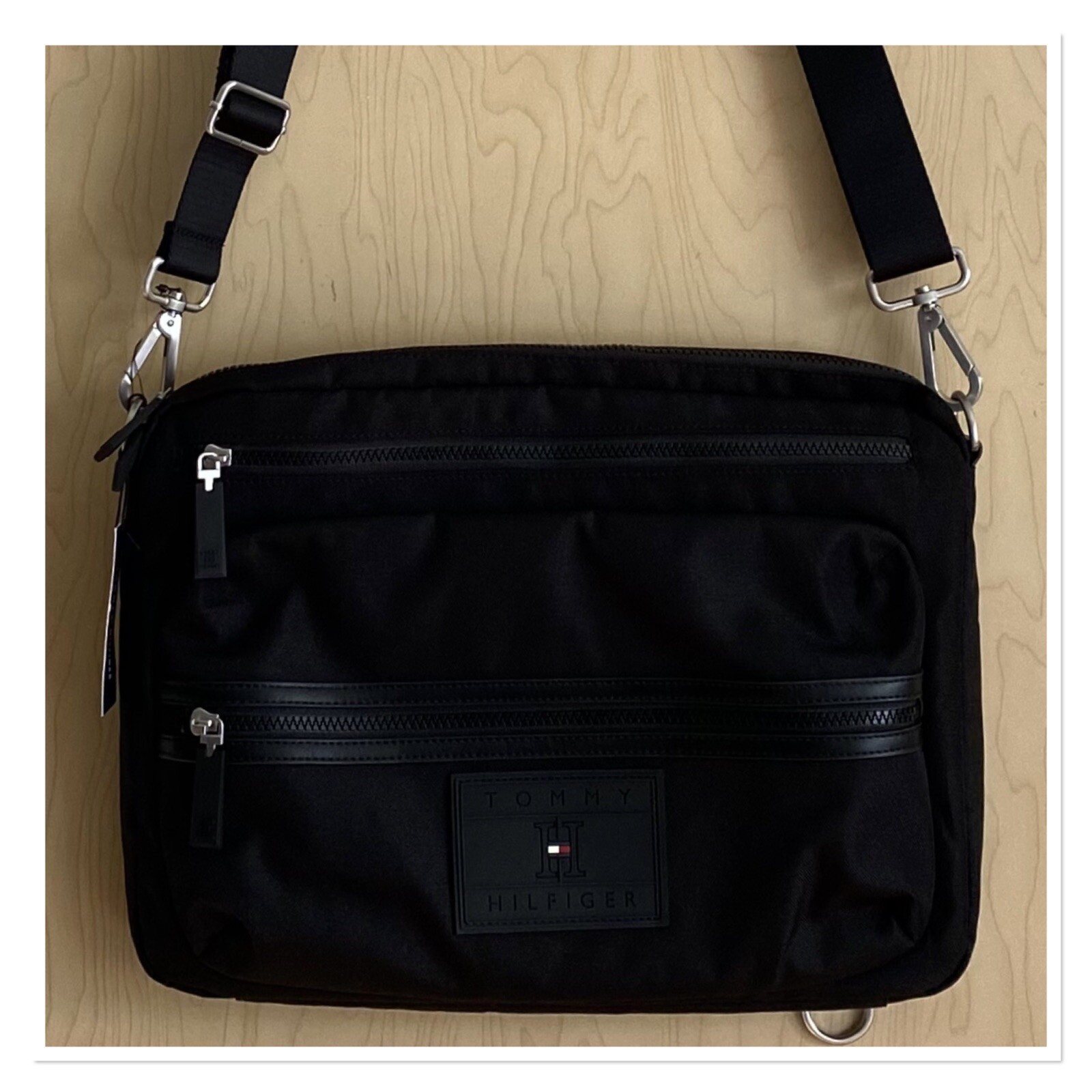 TOMMY HILFIGER Essential Computer/Laptop Bag-Backpack Black