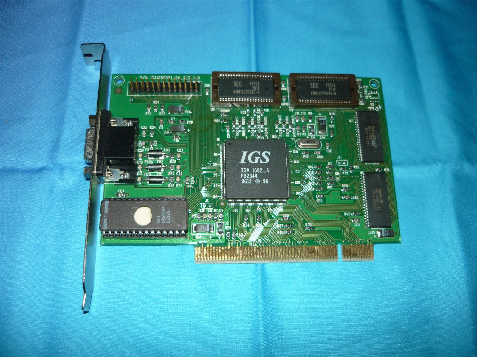 Vintage IGS PCI Video Card IGA 1682-A 2MB Used