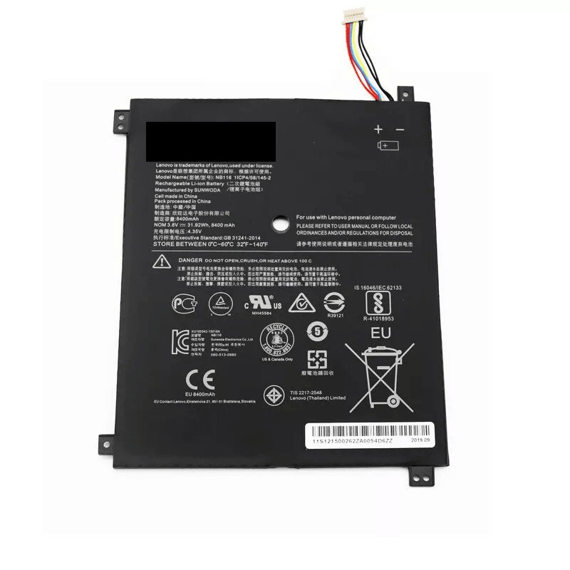 NB116 Battery For Lenovo Ideapad 100S 100S-11IBY 5B10K37675 0813001 new