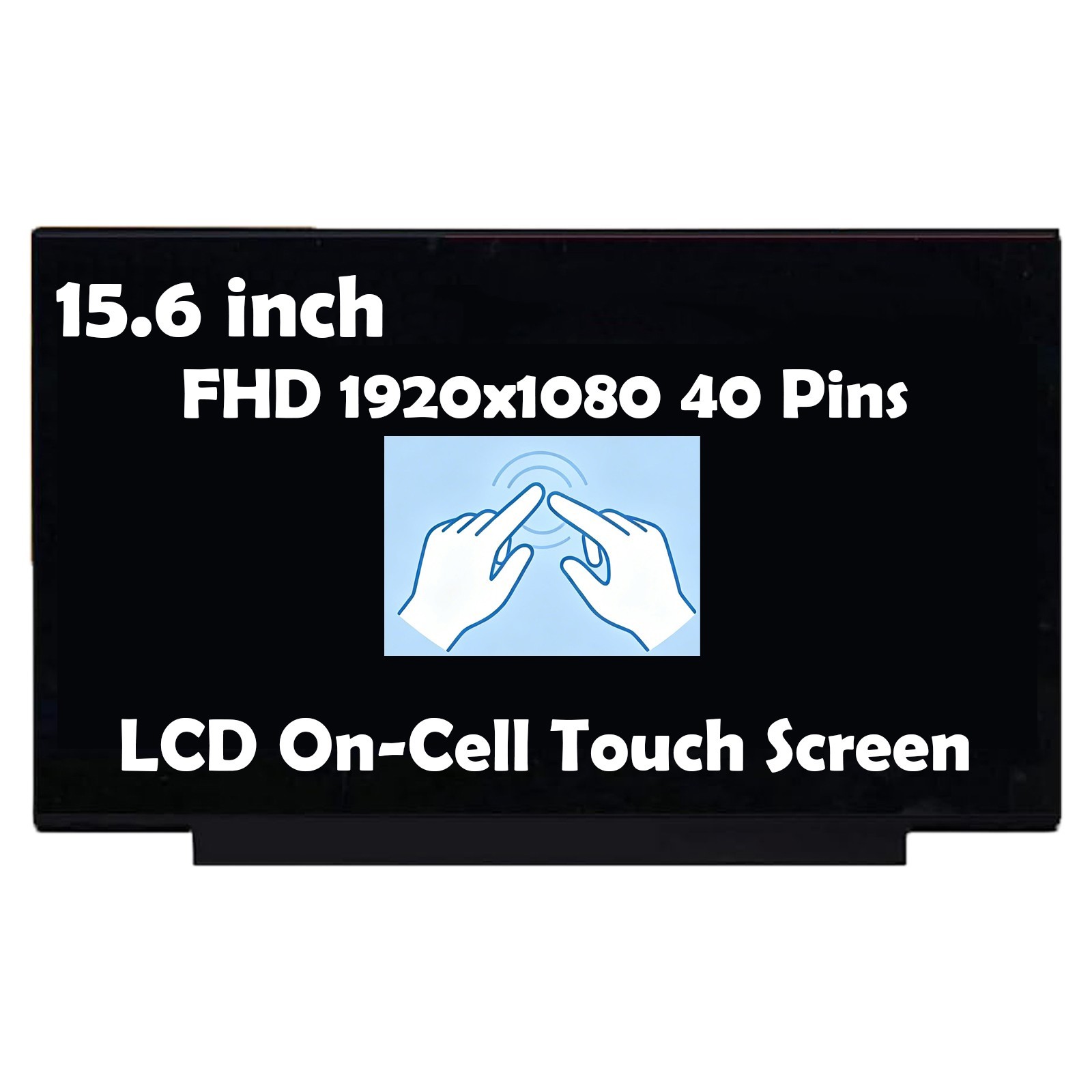 Lenovo P/N 5D10W46422 BOE NV156FHM-T07 v8.1 FHD 15.6" Touch Screen SD10W73240