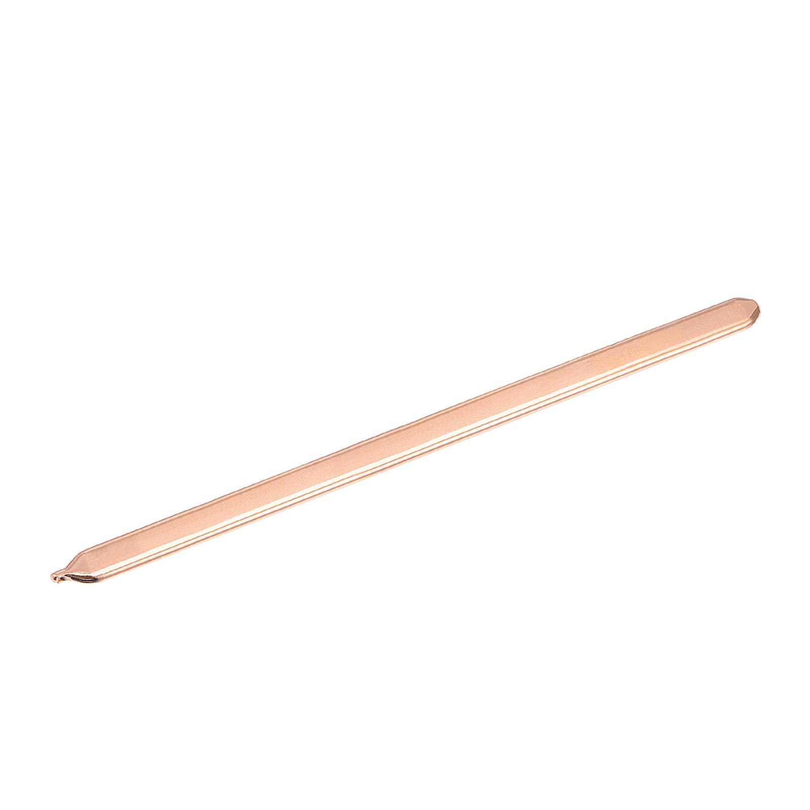 Copper Flat Heat Pipe for Cooling Laptop CPU GPU Heatsink 220mm x 8mm x 3mm