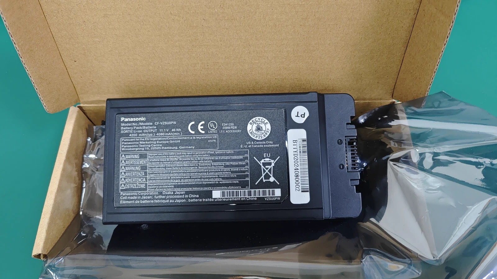 NEW Genuine OEM 46WH CF-54 Laptop Battery For Panasonic Toughbook CF-VZSU0PW
