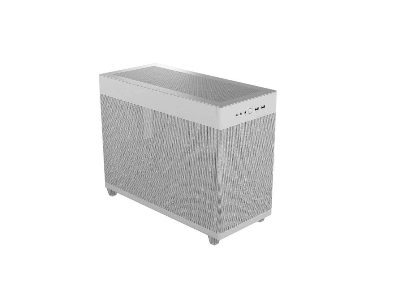 ASUS AP201 Airflow focused Micro-ATX Mini-ITX Computer Gaming PC Case - Type-C