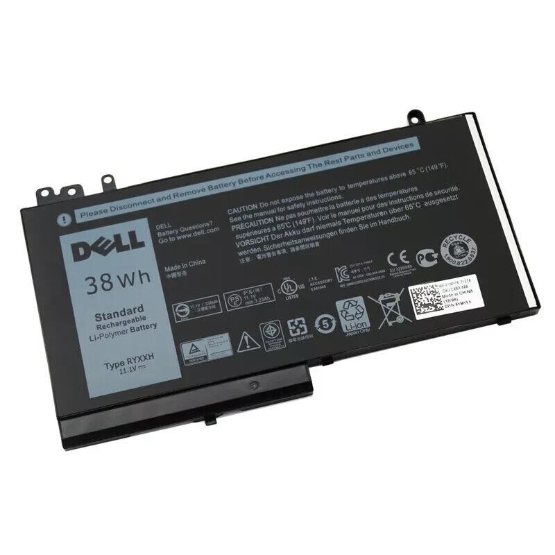 Genuine RYXXH Battery 38W 11.1V For Dell Latitude 11 3150 3160 E5250 E5450 E5550