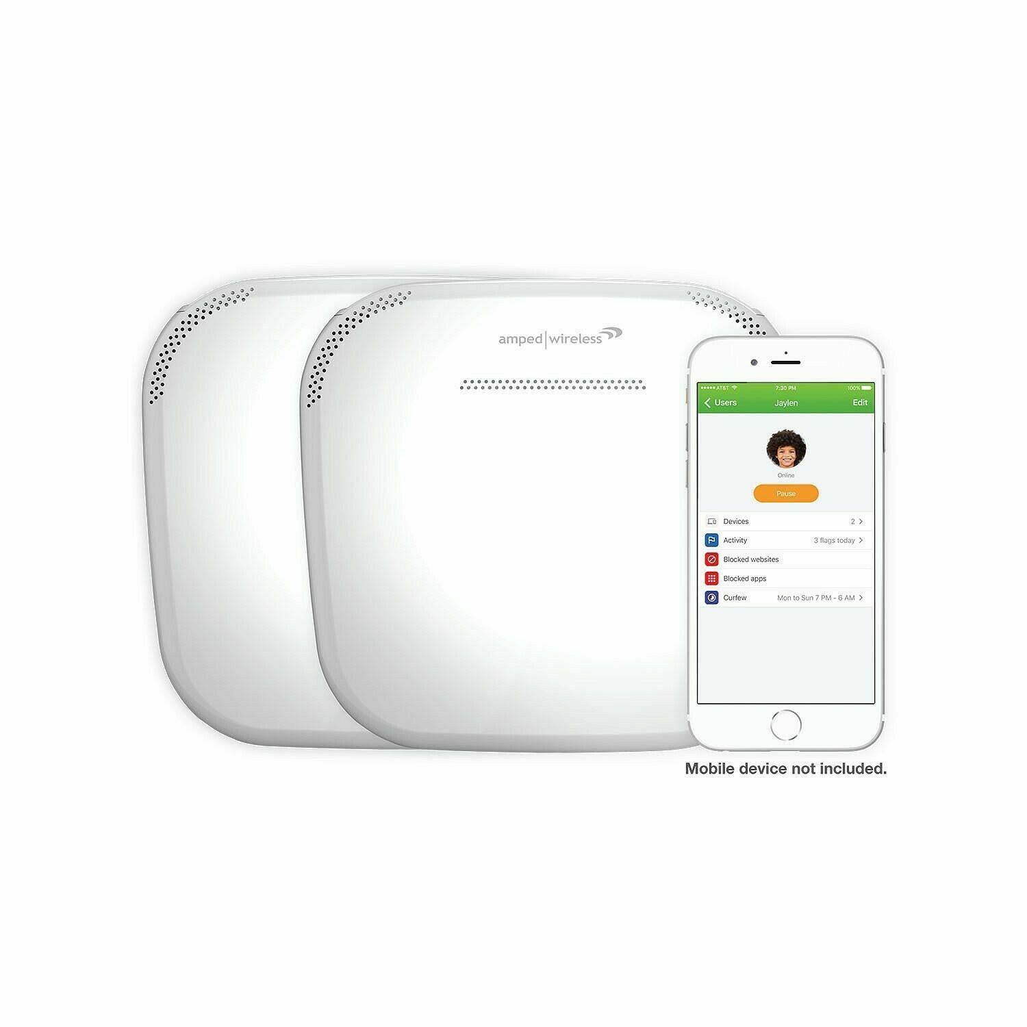 Amped Wireless ALLY Plus 2100 Whole Home Smart Wi-Fi System - ALLY-0012K