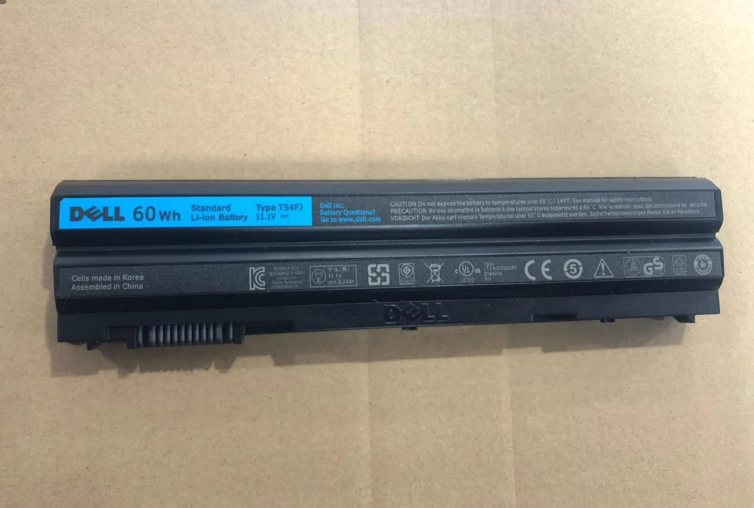 Genuine 60Wh E6420 Battery For Dell Latitude E5420 E6430 E6520 E6440 T54FJ New