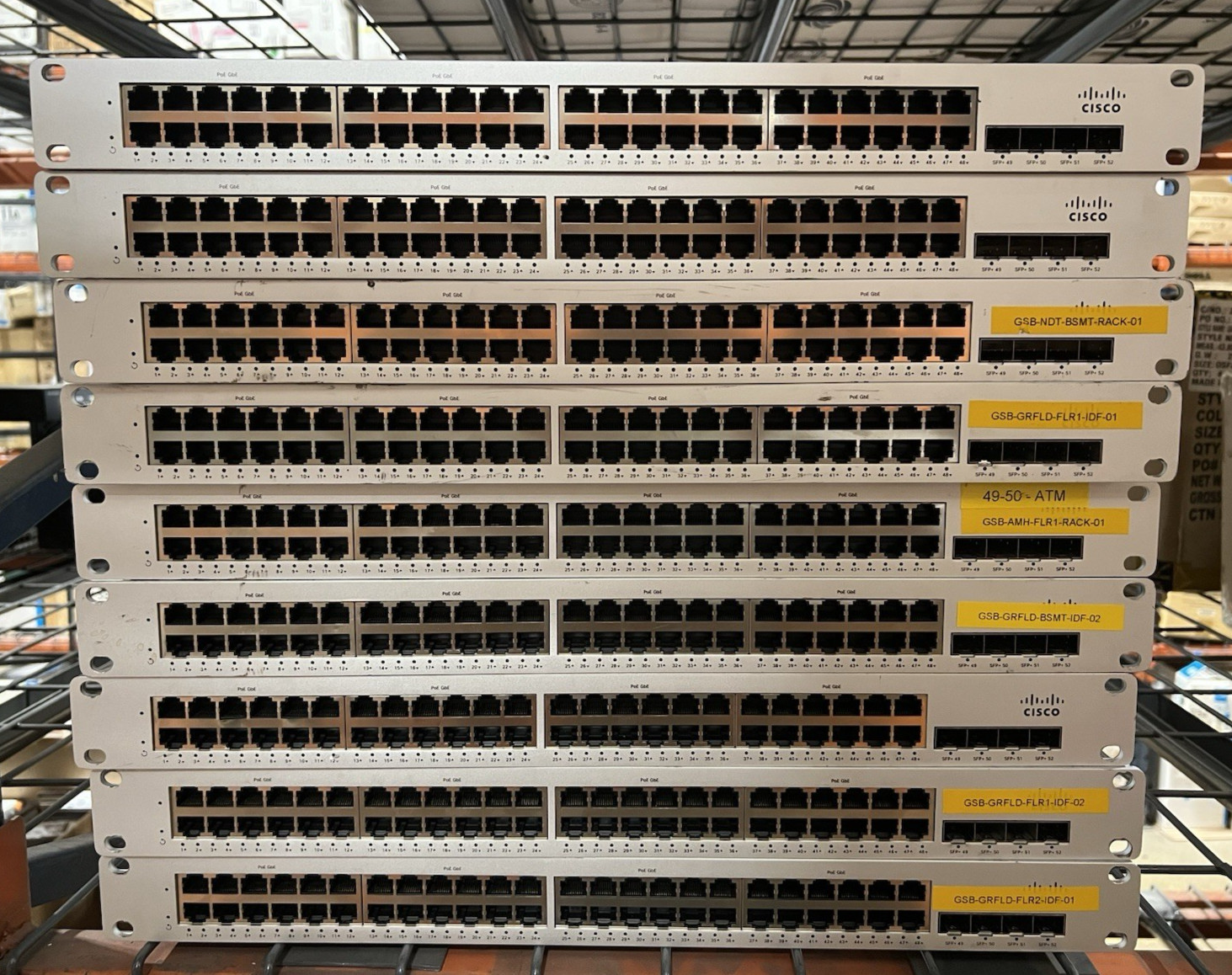 Cisco Meraki MS250-48 48-Port Managed Network Switch-No Power Cable