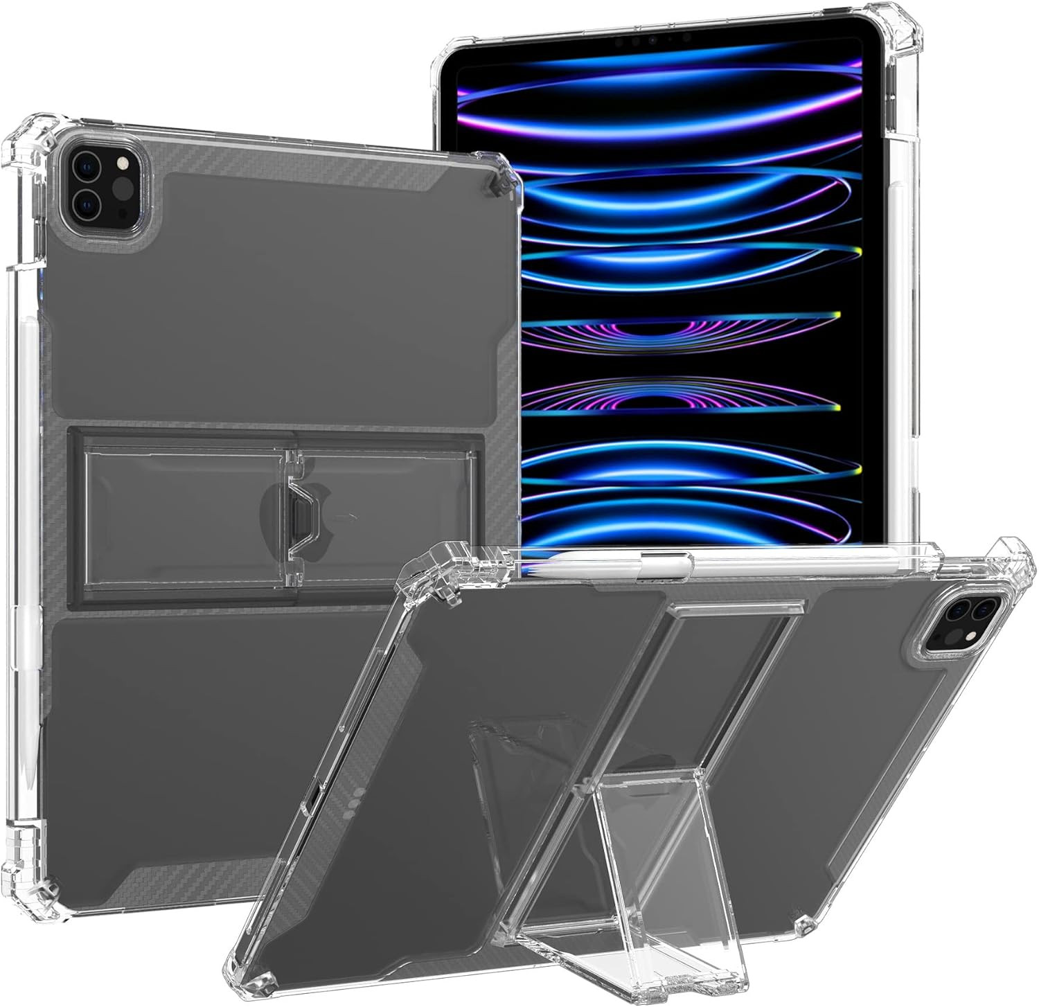 Clear Case for Ipad Pro 12.9 Inch 6Th/5Th/4Th/3Rd Generation Case