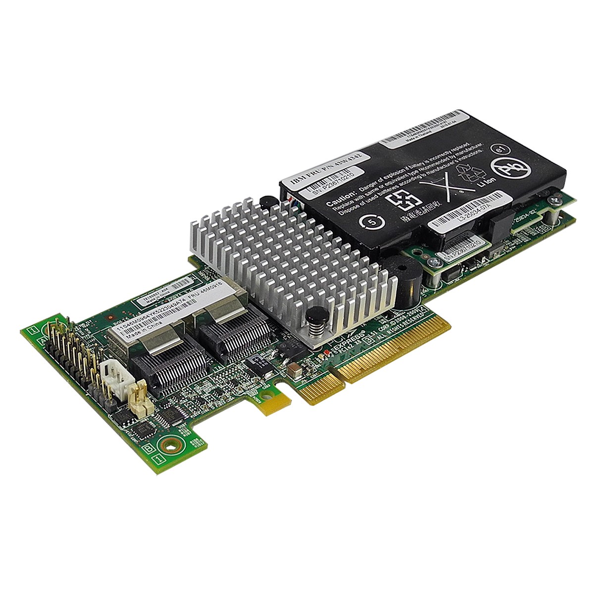 IBM LSI ServeRAID M5015 6Gb RAID Controller L3-25121-79D 46C8927 No Bracket