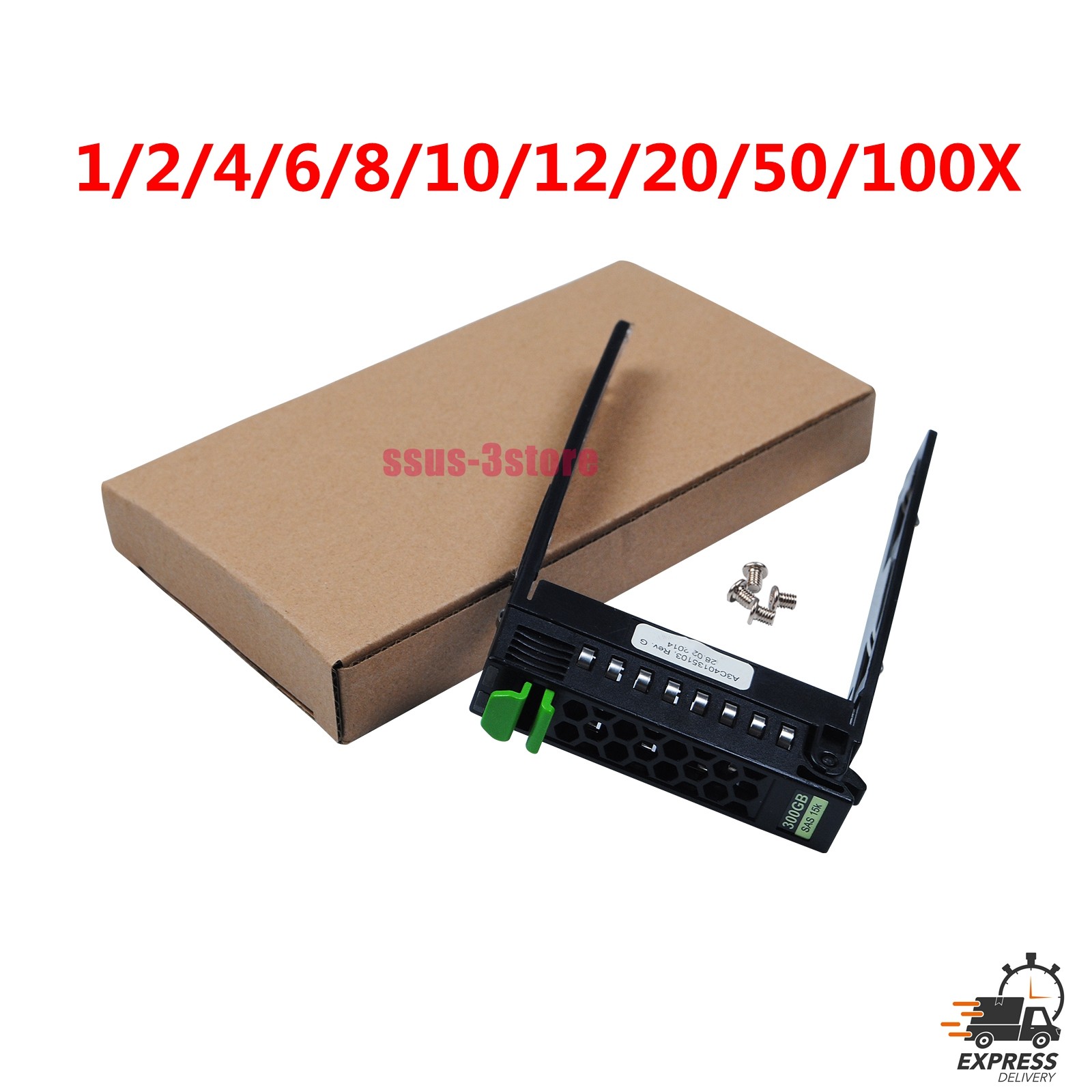 Fujitsu 2.5" Drive Caddy A3C40135103 Primergy TX1320 M1 TX1330 M1 TX2540 M1