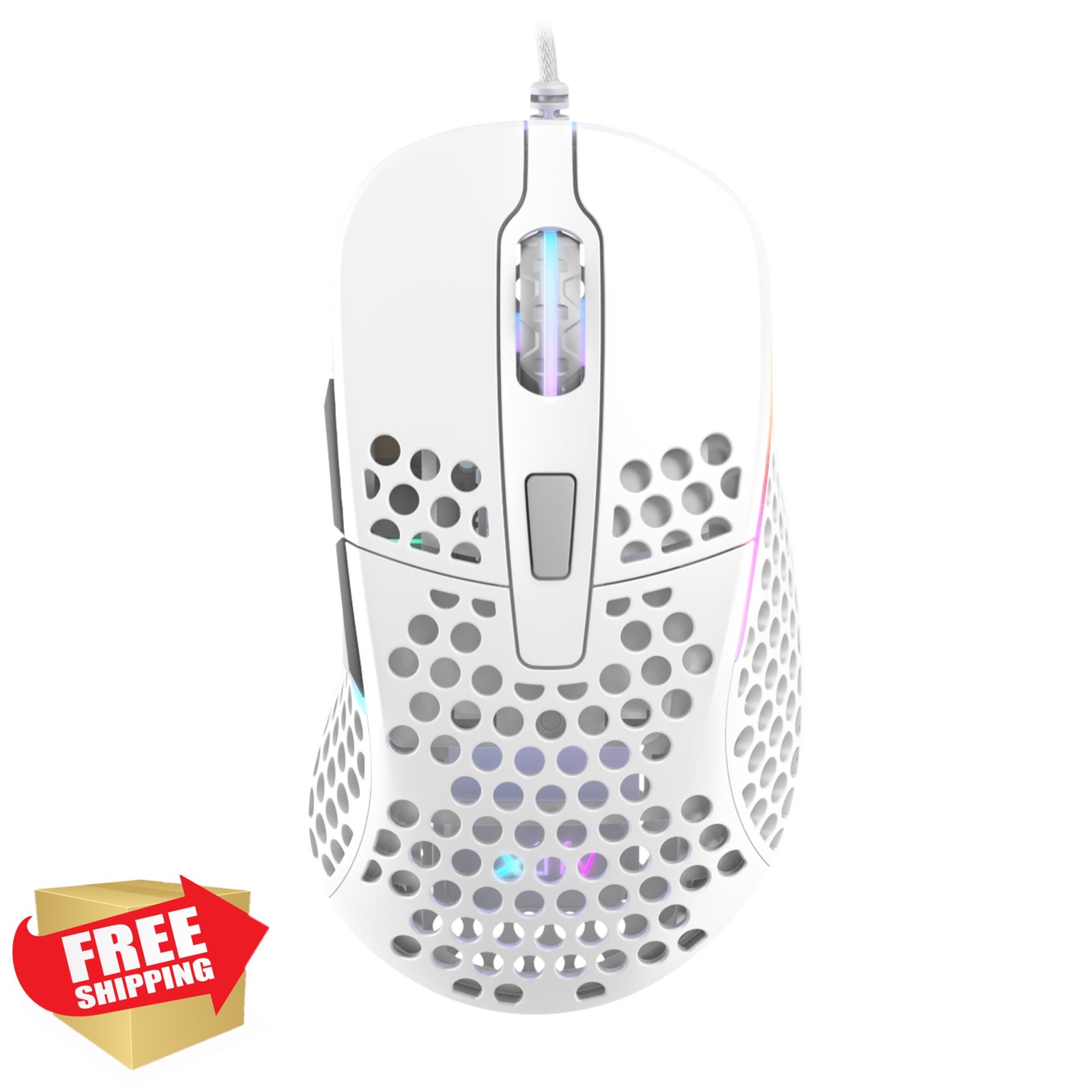 Xtrfy M4 RGB White Gaming Mouse
