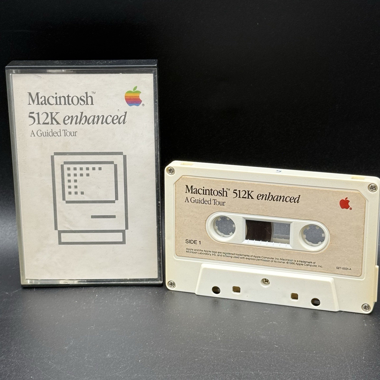 Macintosh 512K Enhanced A Guided Tour Cassette Tape 1986