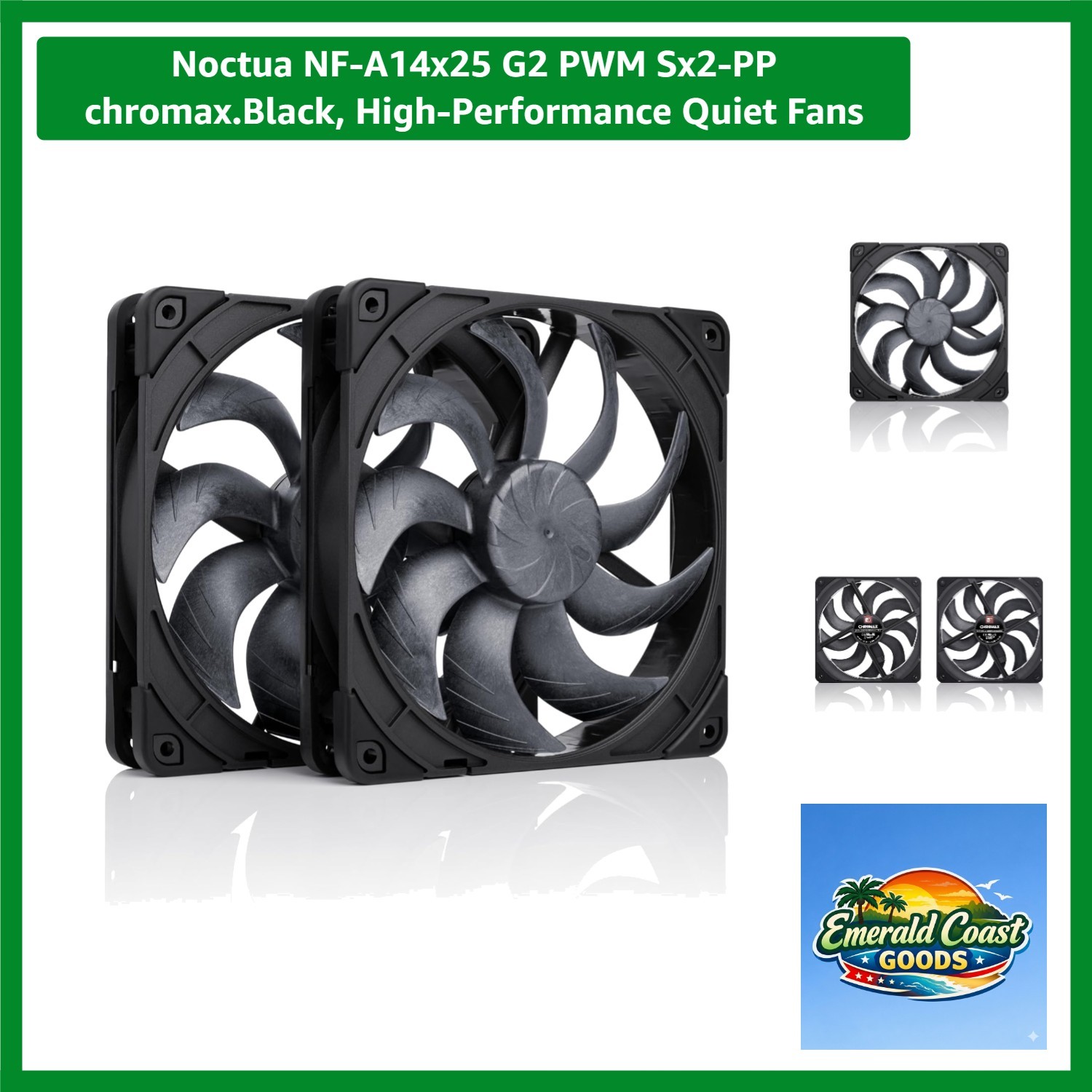 High-Performance Quiet Fans