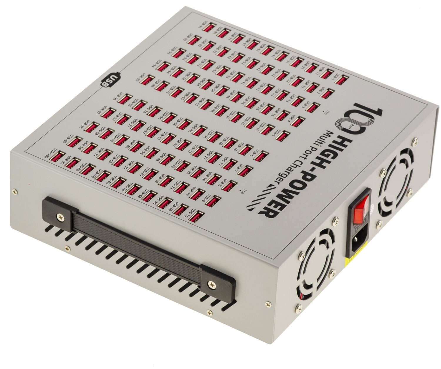 KALEA-INFORMATIQUE 600W USB Charging Station 100 Type A Ports 5V/2.4A