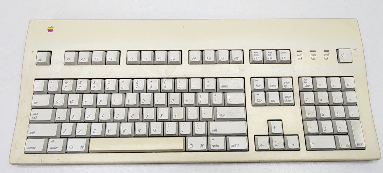 Apple Extended Keyboard II 1990 AEKII M3501 (White ALPS) - Stuck Foot Riser