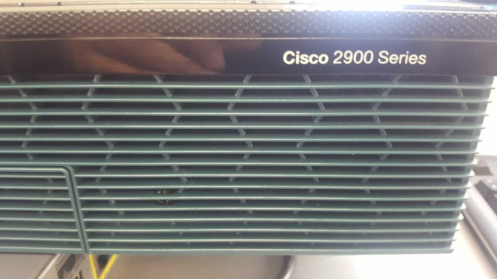Cisco 2911 3-Port Gigabit Wired Router (CISCO2911-SEC/K9) ios 15.7 Tested