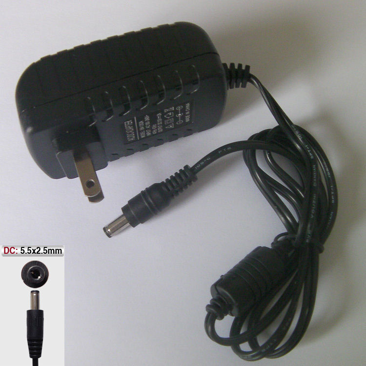 Hot AC Power Adapter 12V DC Supply 2A Regulated Wall Wart Charger 5.5mmx2.5mm