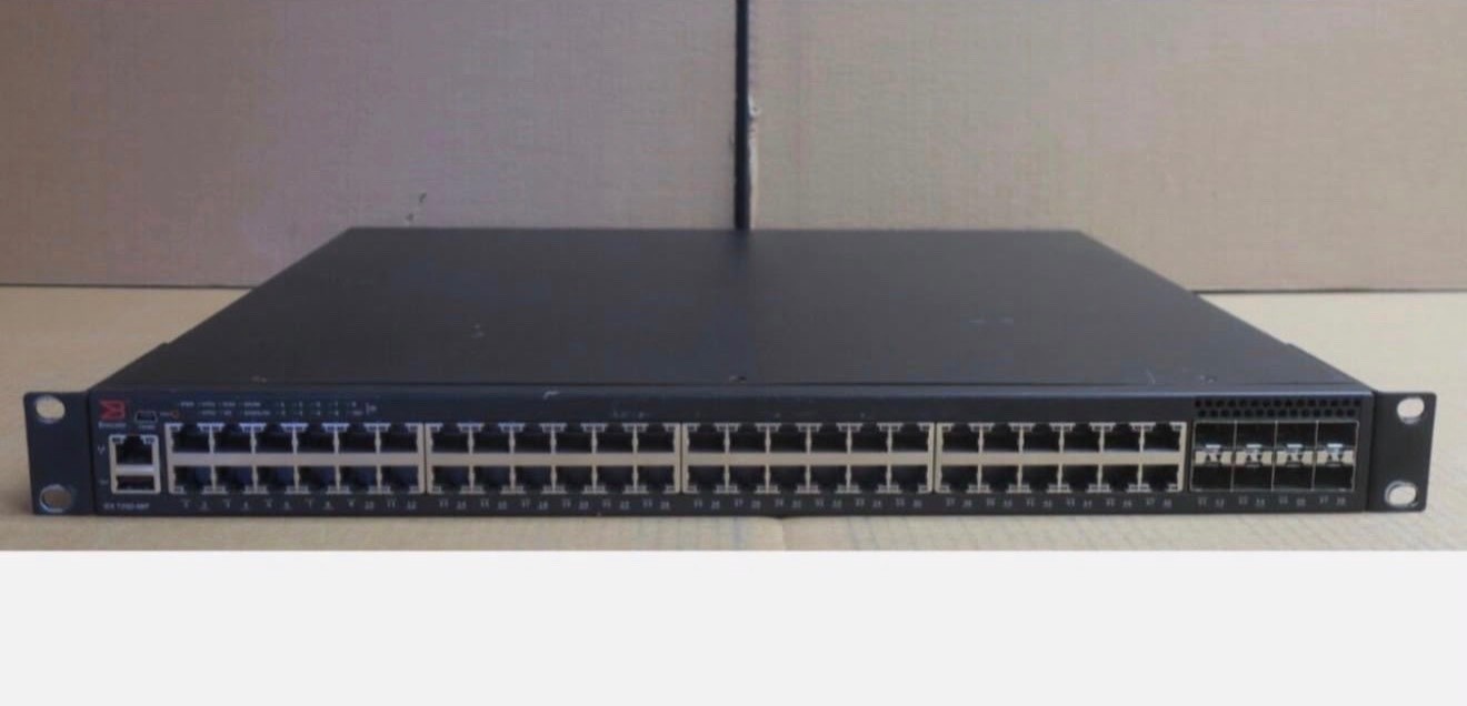 Brocade ICX7250-48P-2X10G Managed Network Switch