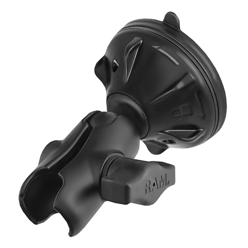 RAM-B-166-2-AU-NB  RAM Twist-Lock Small Suction Cup Base with Do...
