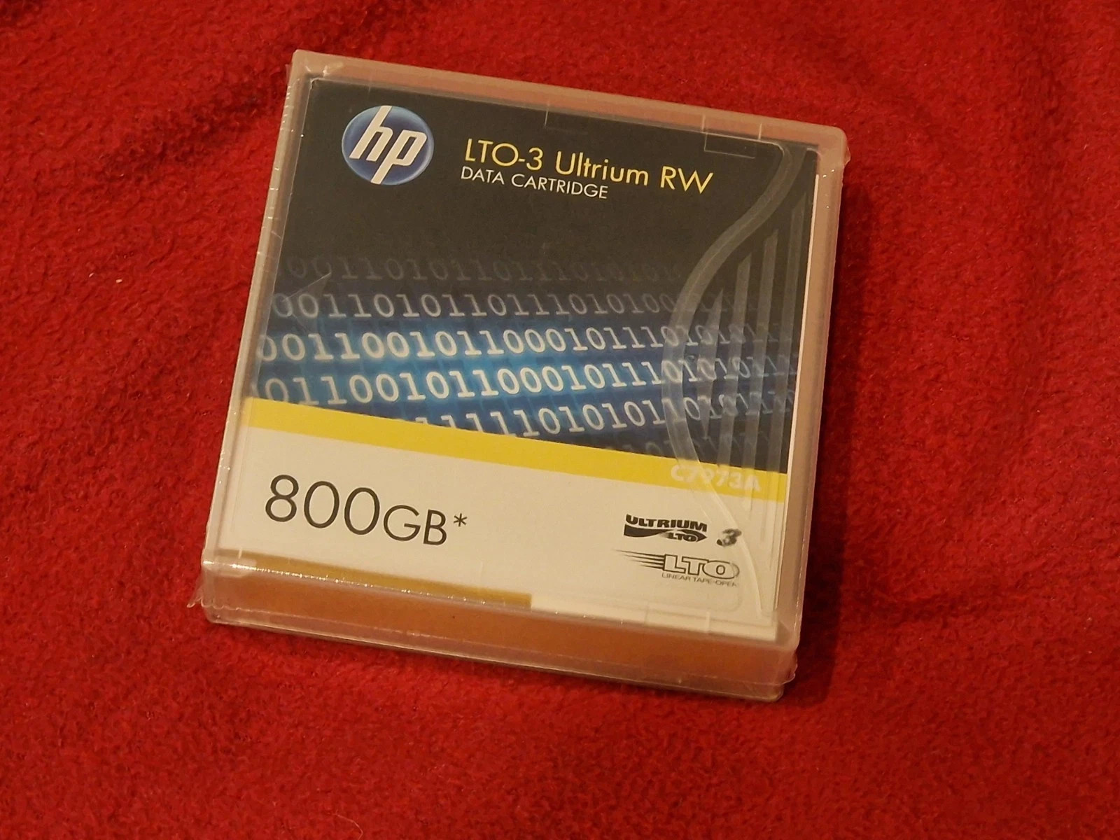 HP LTO-3 Ultrium RW 800GB Tape Cartridge – Data Backup Storage BRAND NEW SEALED
