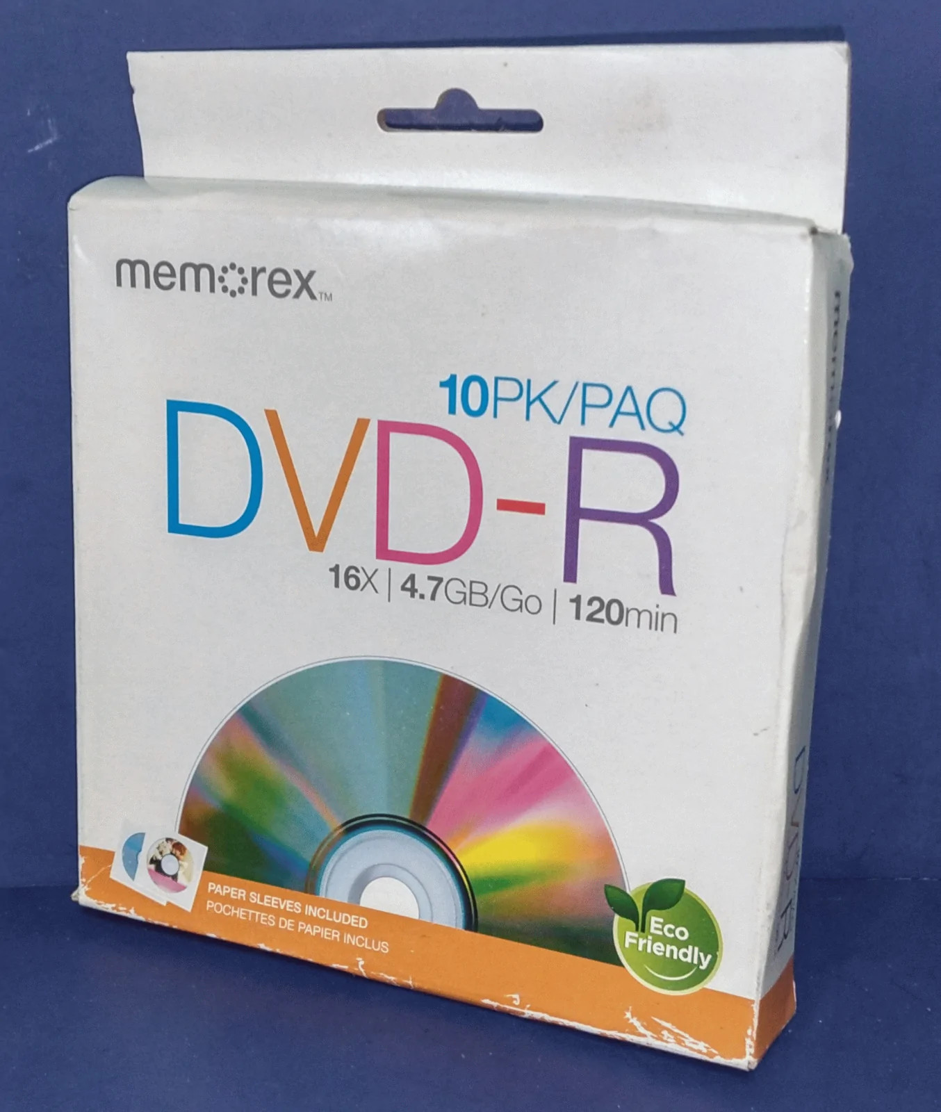 Memorex DVD-R 16X 4.7GB/GO 120Min ( 10PK )