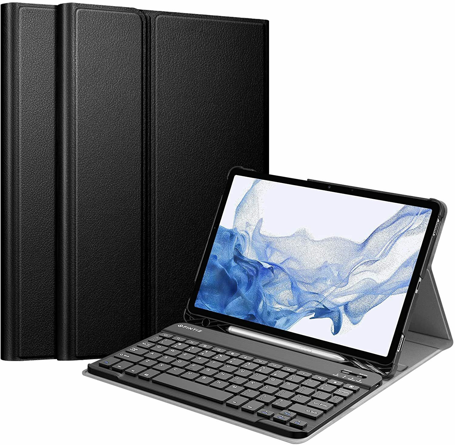 Keyboard Case for Samsung Galaxy Tab S8 11 2022/Tab S7 11 inch Slim Stand Cover