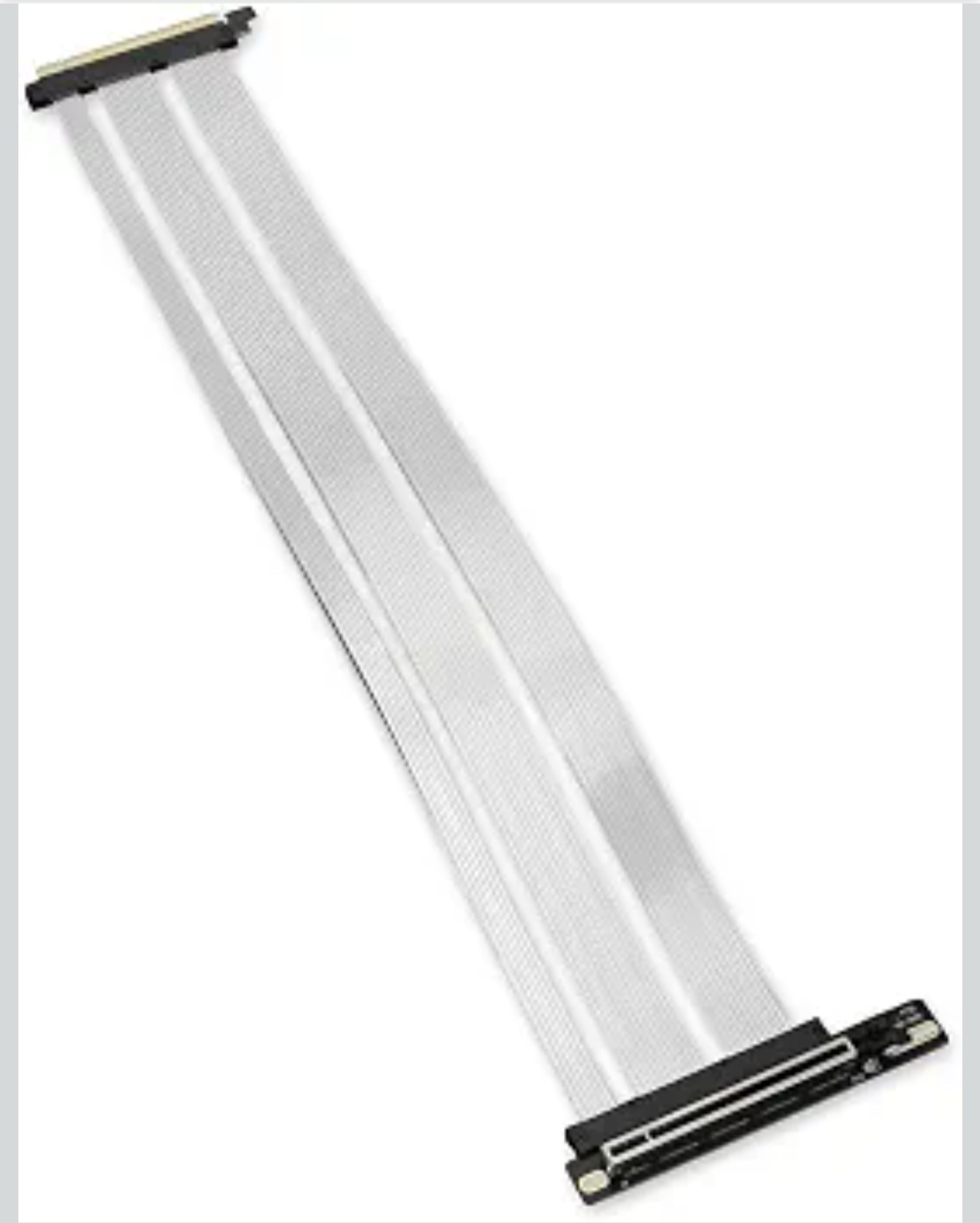GIGA-MEGA PCIe 5.0 x16 Right Angle Riser Cable 80cm 64GB/s Gen5