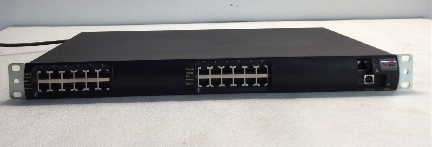 Microsemi PD-9512G/ACDC/M High Power, 12-port Power, 4-pairs 72W/port