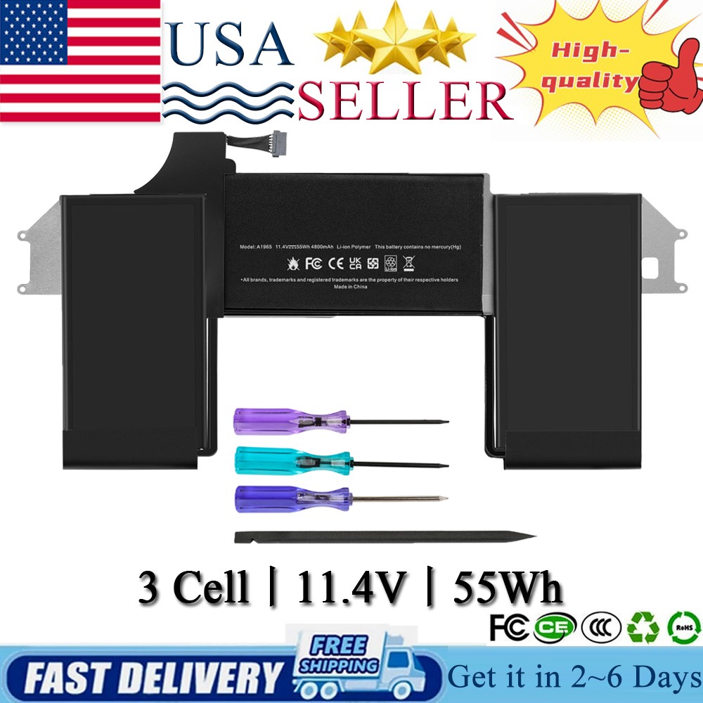 A1965 A1932 A2179 Battery For MacBook Air 13 Inch Retina Early 2018 2019 2020