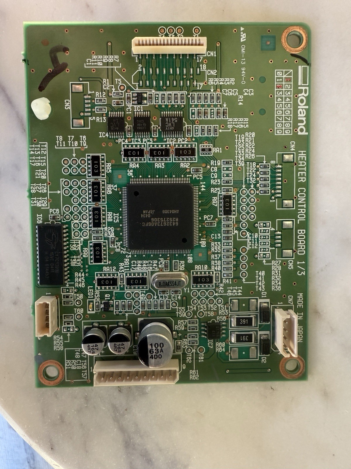 Roland VersaCAMM SP-300 Heater Control Board W840605310-00 OEM
