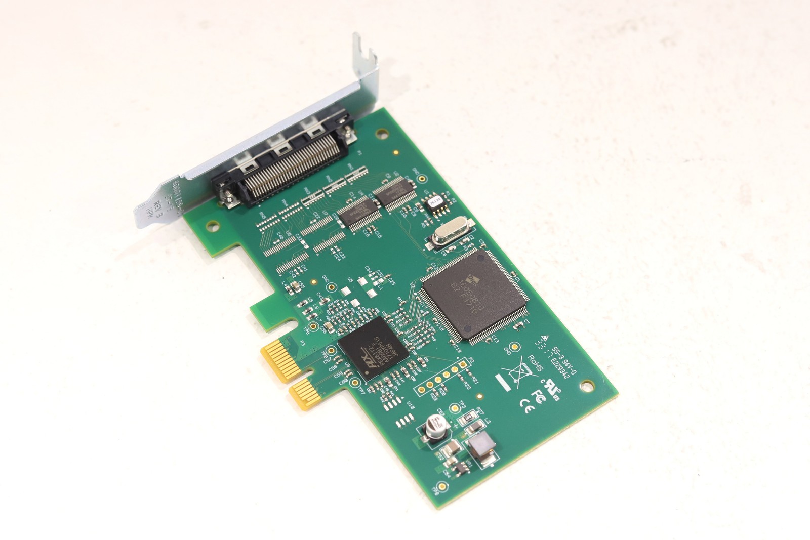 Digi Neo PCIe Quad-Port PCIe x1 Multiport Serial Adapter Card P/N: 50001341-04