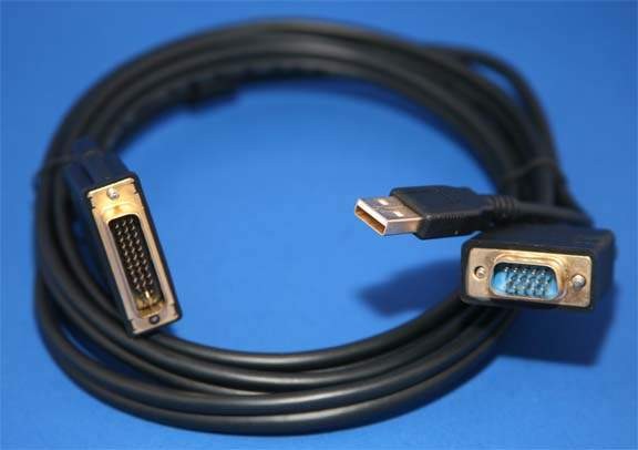 VGA USB to M1-DA EVC-34 Cable 6FT Projector