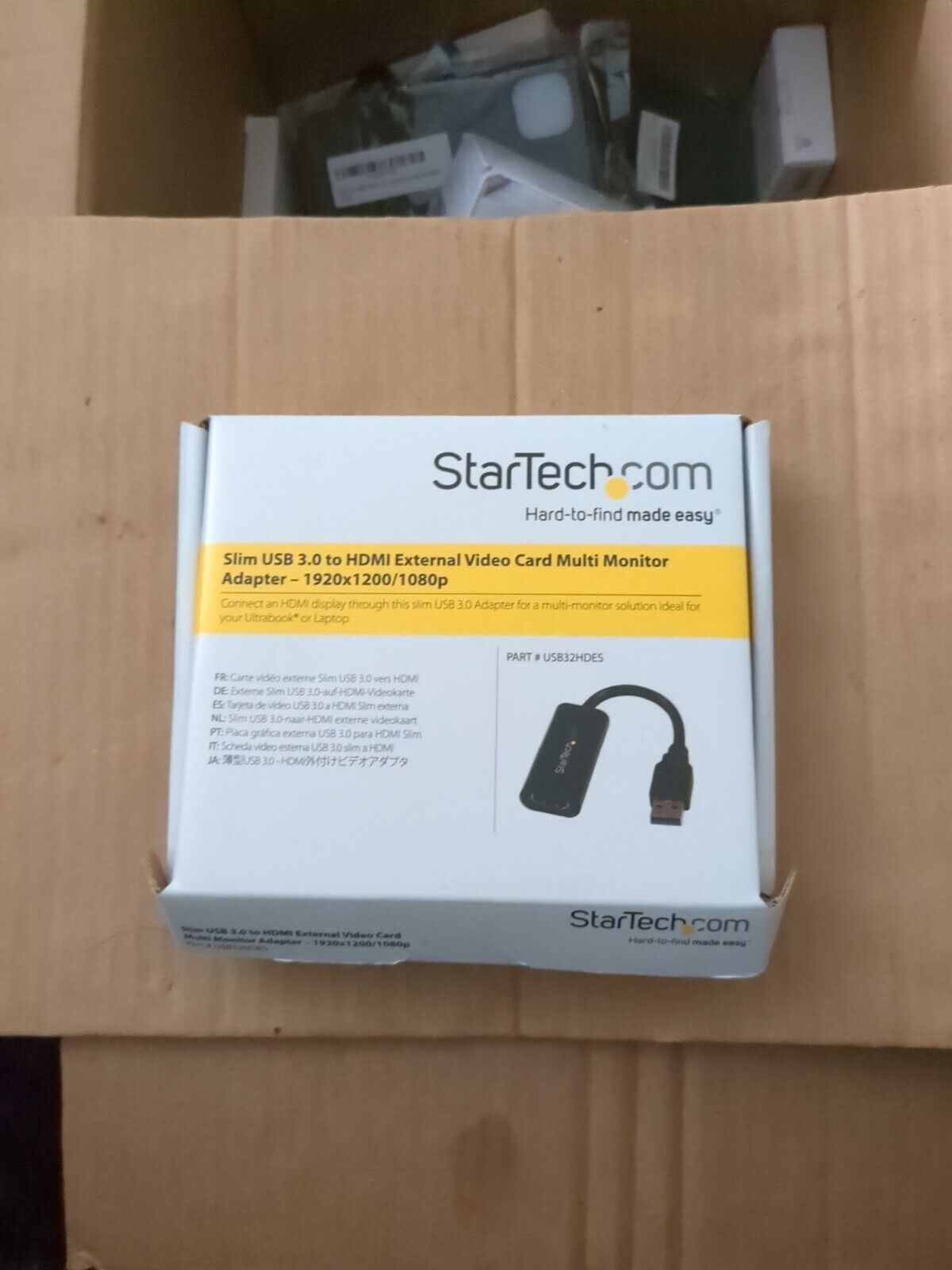 Startech.com Slim Usb 3.0 To Hdmi External Video Card Multi Monitor AdapterOpnbx