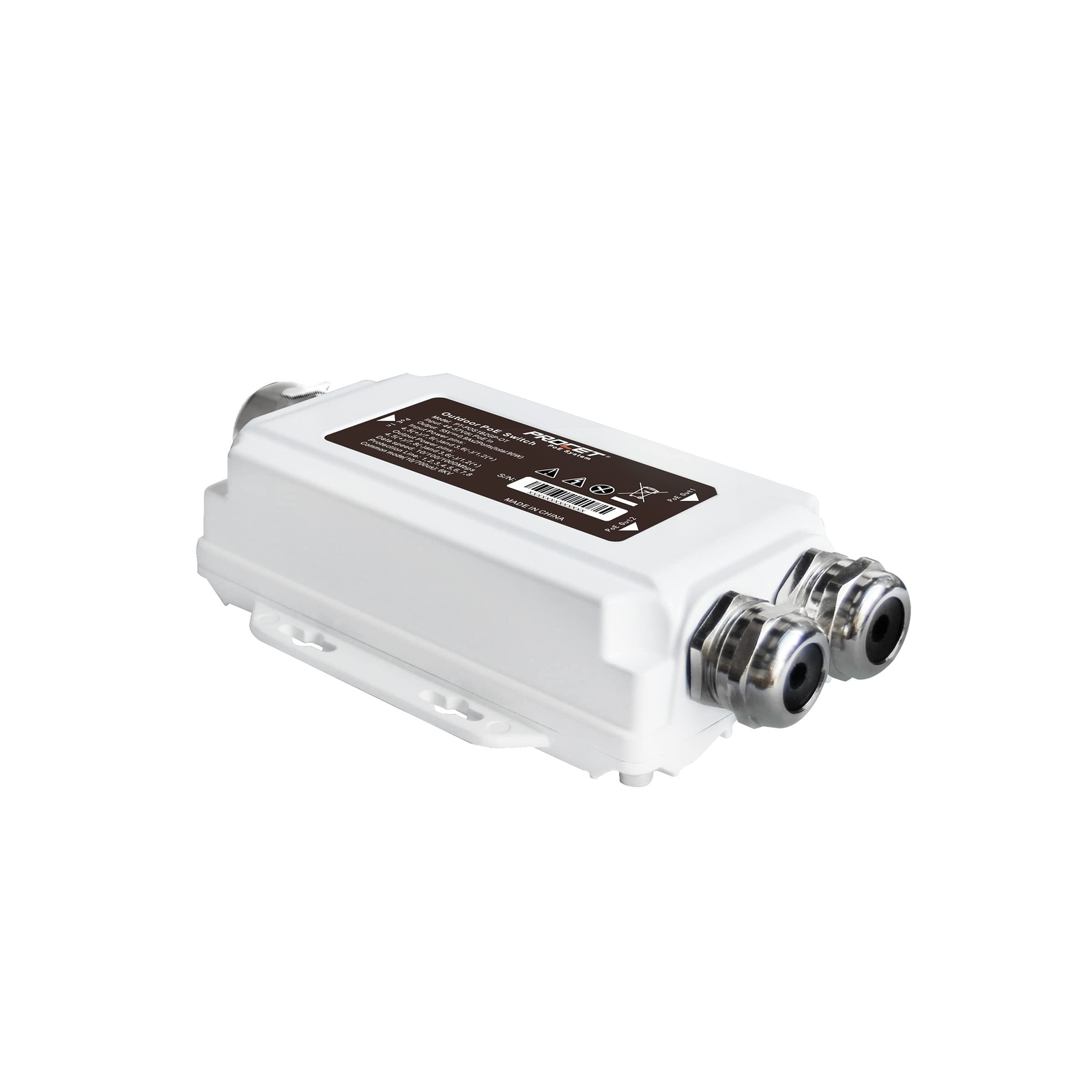 Procet Outdoor 12-55VDC Input |10G PoE Injector Adapter | 55VDC 0.55A 30 Watt...